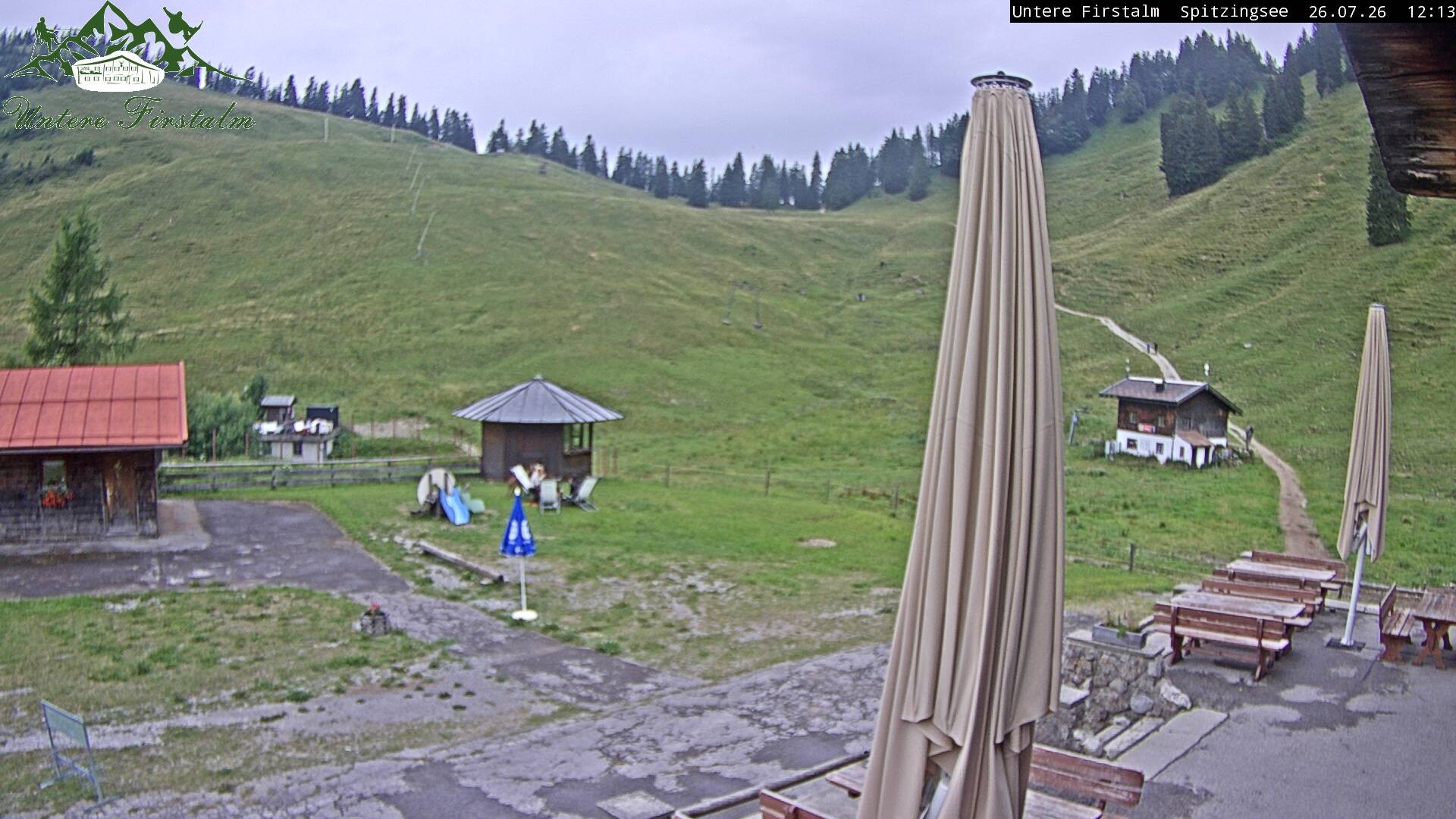 Archiv Foto Webcam Spitzingsee - Sonnenterrasse Untere Firstalm