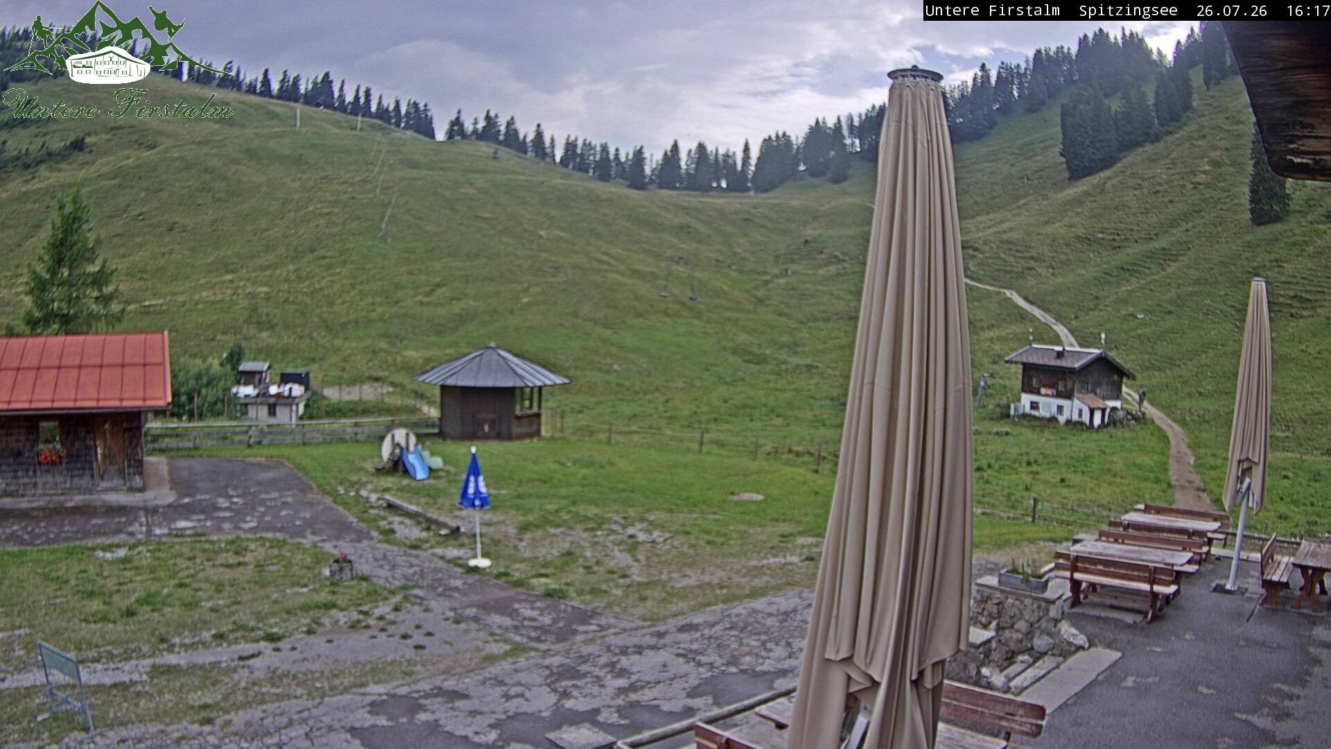 Archiv Foto Webcam Spitzingsee - Sonnenterrasse Untere Firstalm