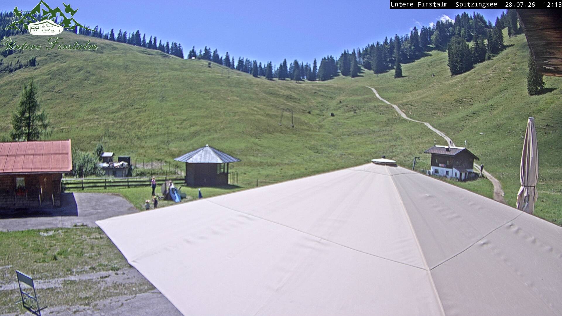 Archiv Foto Webcam Spitzingsee - Sonnenterrasse Untere Firstalm