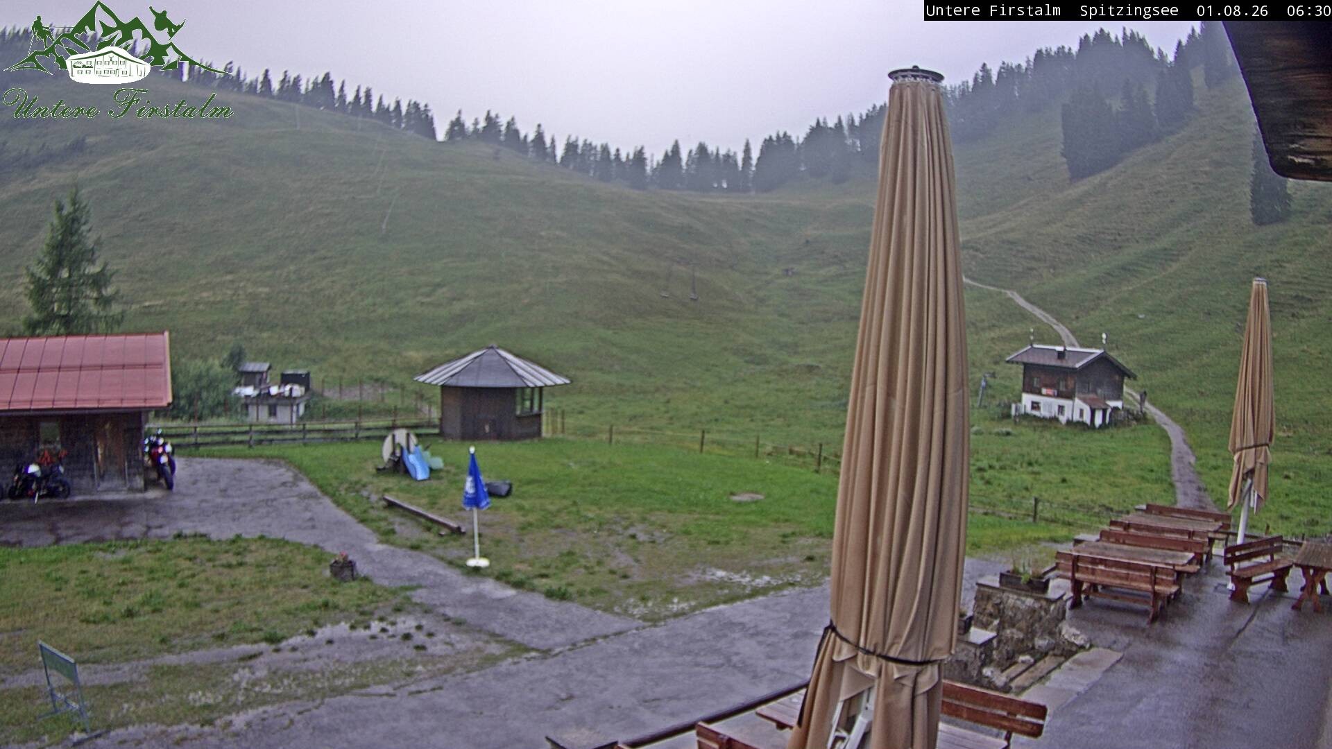 Archiv Foto Webcam Spitzingsee - Sonnenterrasse Untere Firstalm
