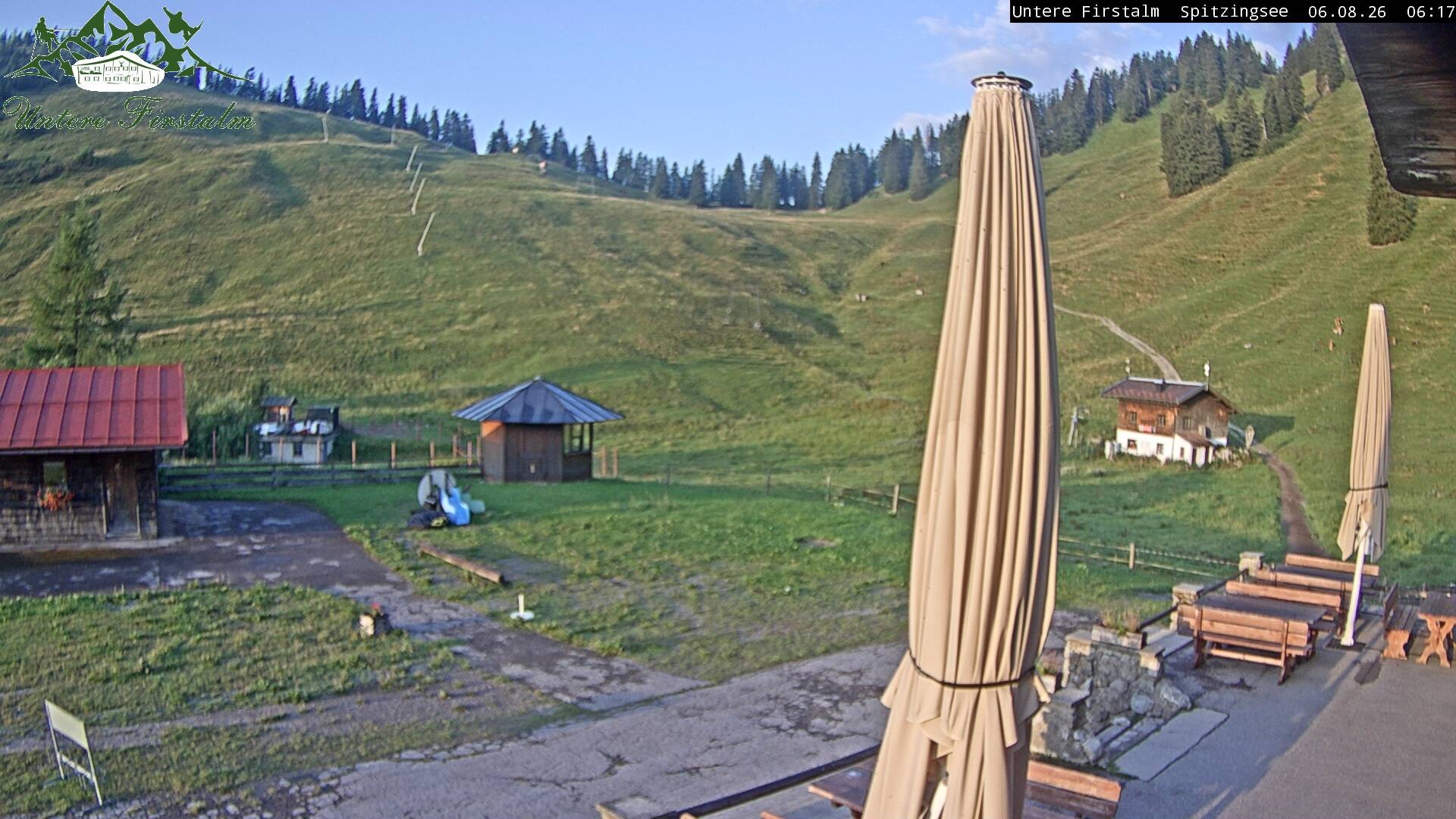 Archiv Foto Webcam Spitzingsee - Sonnenterrasse Untere Firstalm