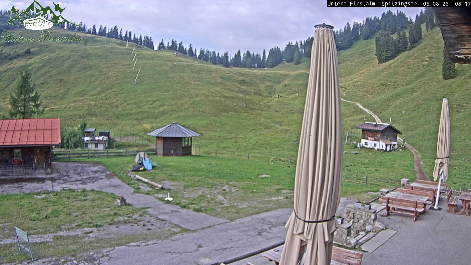 Archiv Foto Webcam Spitzingsee - Sonnenterrasse Untere Firstalm