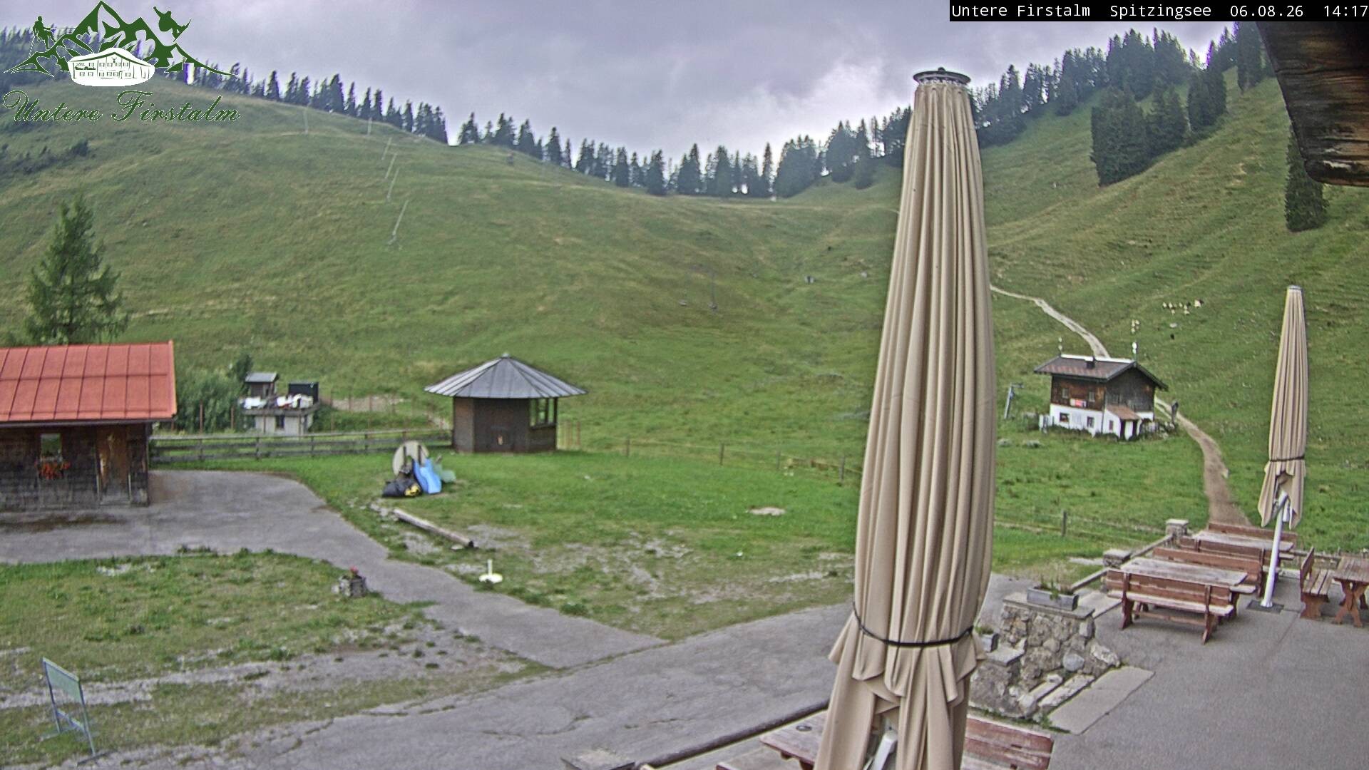 Archiv Foto Webcam Spitzingsee - Sonnenterrasse Untere Firstalm