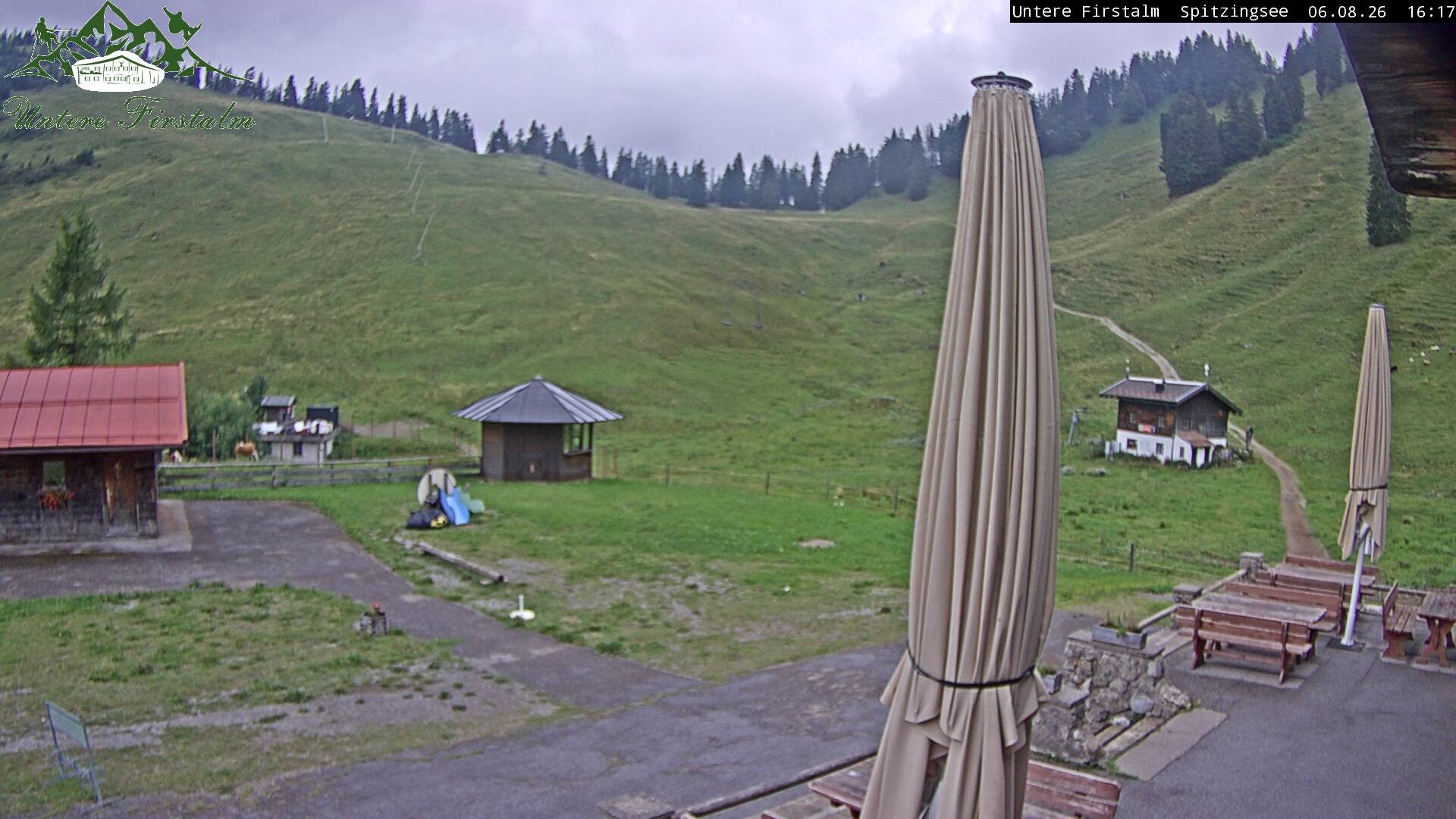 Archiv Foto Webcam Spitzingsee - Sonnenterrasse Untere Firstalm