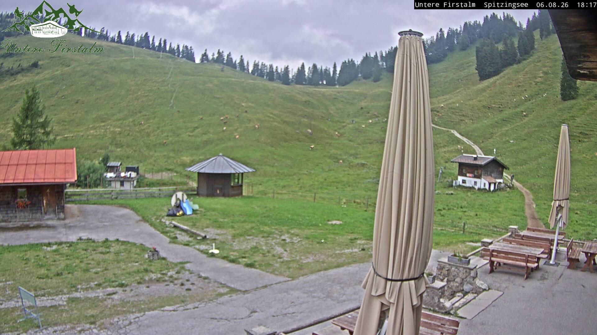 Archiv Foto Webcam Spitzingsee - Sonnenterrasse Untere Firstalm