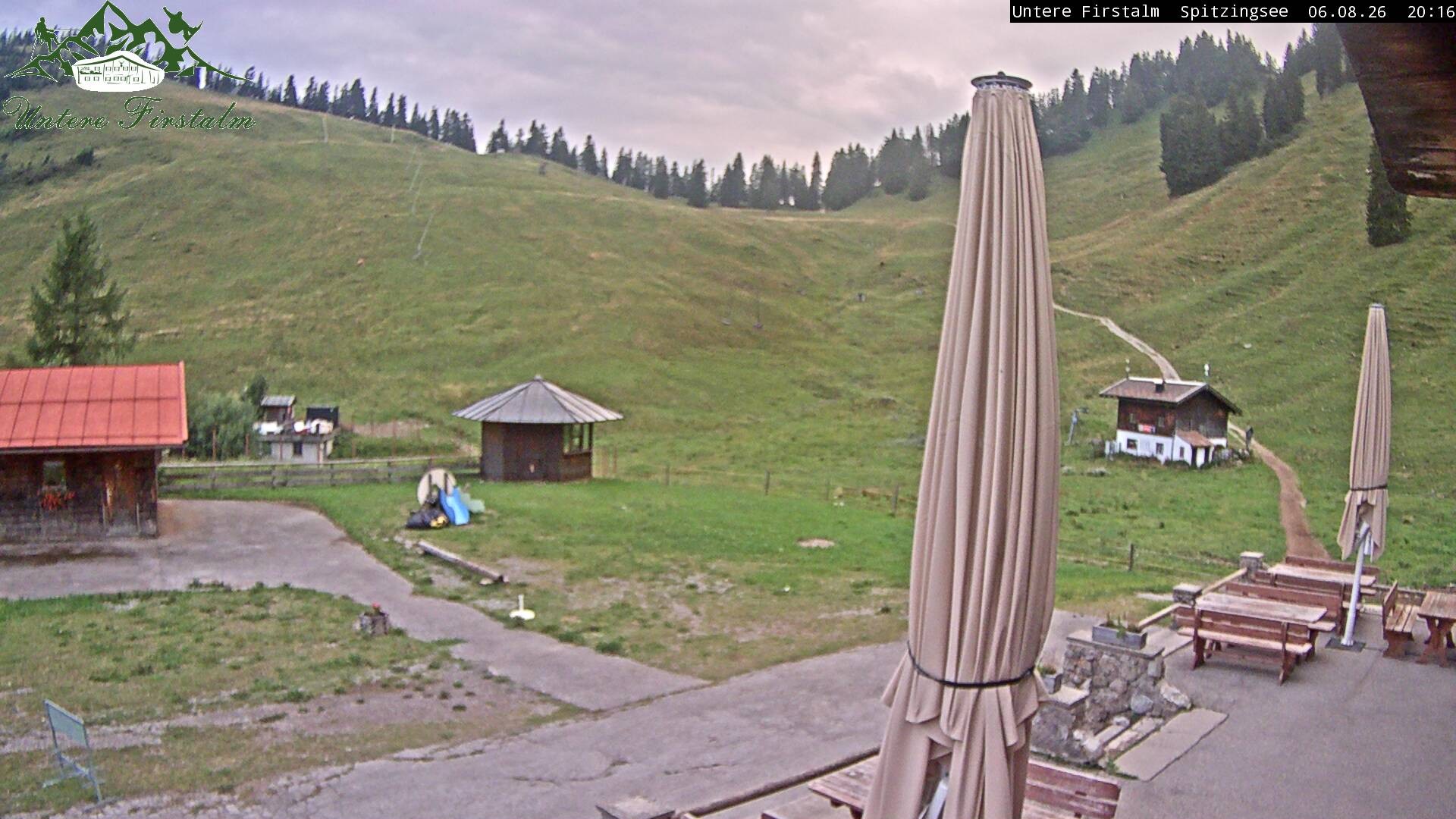 Archiv Foto Webcam Spitzingsee - Sonnenterrasse Untere Firstalm