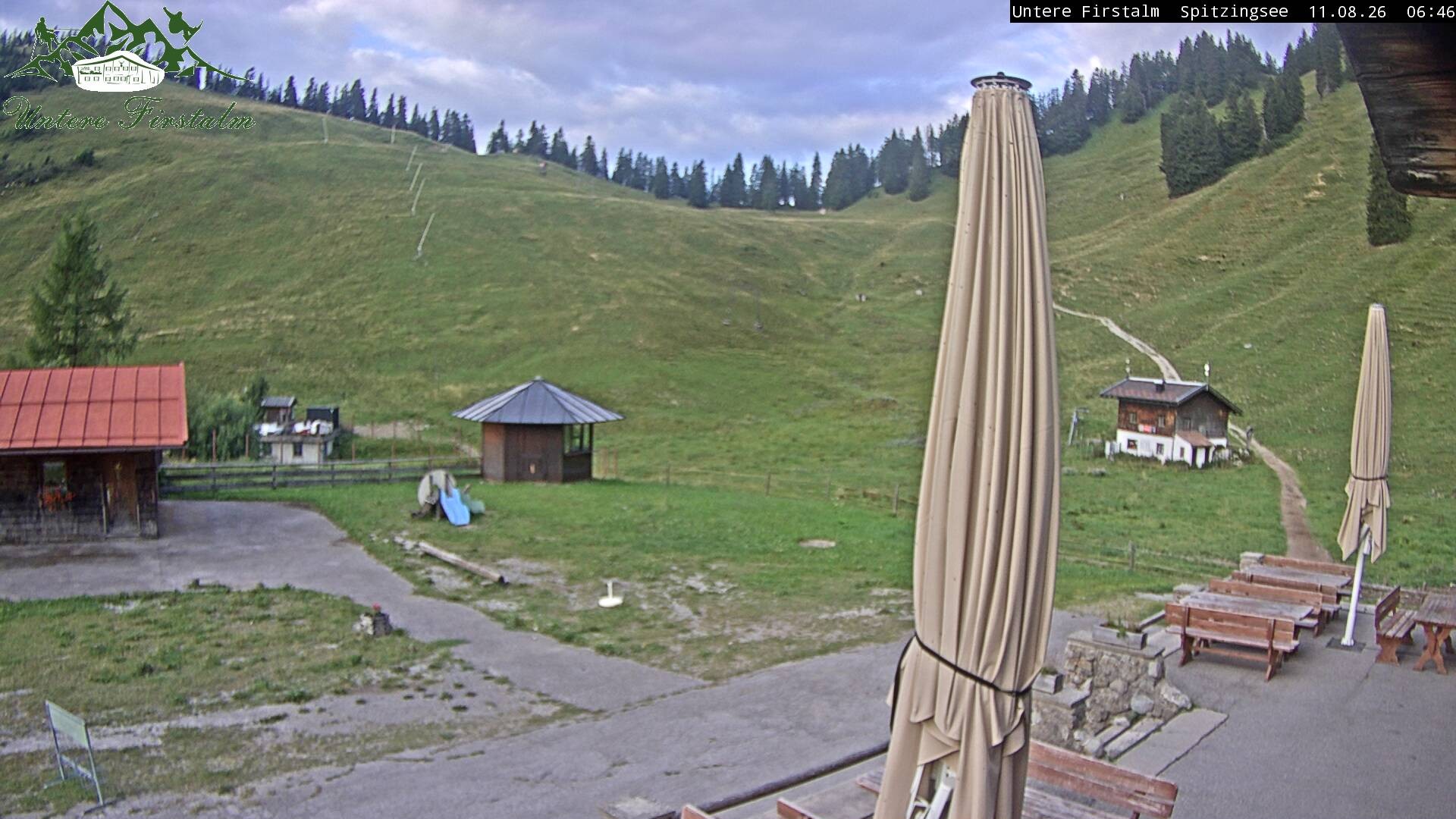 Archiv Foto Webcam Spitzingsee - Sonnenterrasse Untere Firstalm