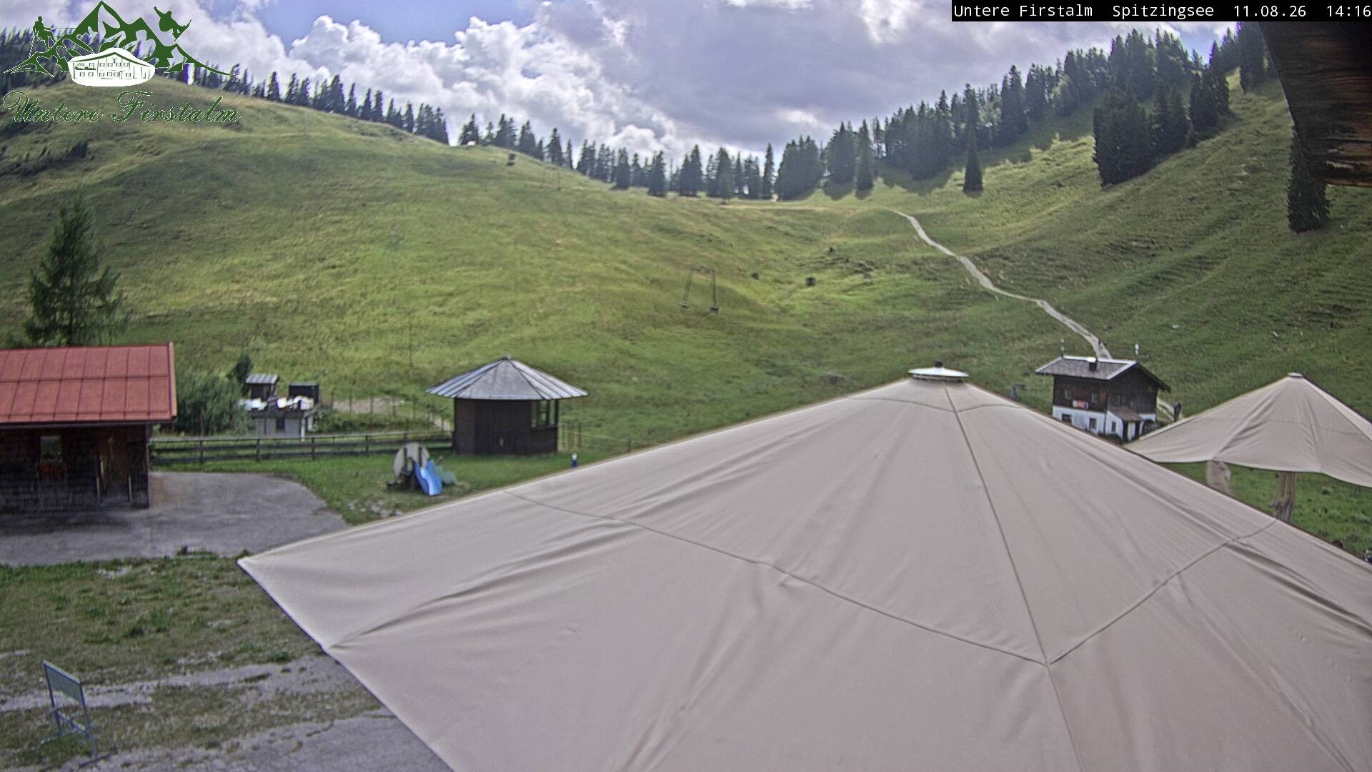Archiv Foto Webcam Spitzingsee - Sonnenterrasse Untere Firstalm