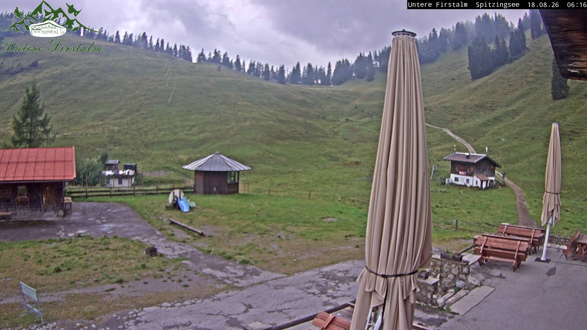 Archiv Foto Webcam Spitzingsee - Sonnenterrasse Untere Firstalm