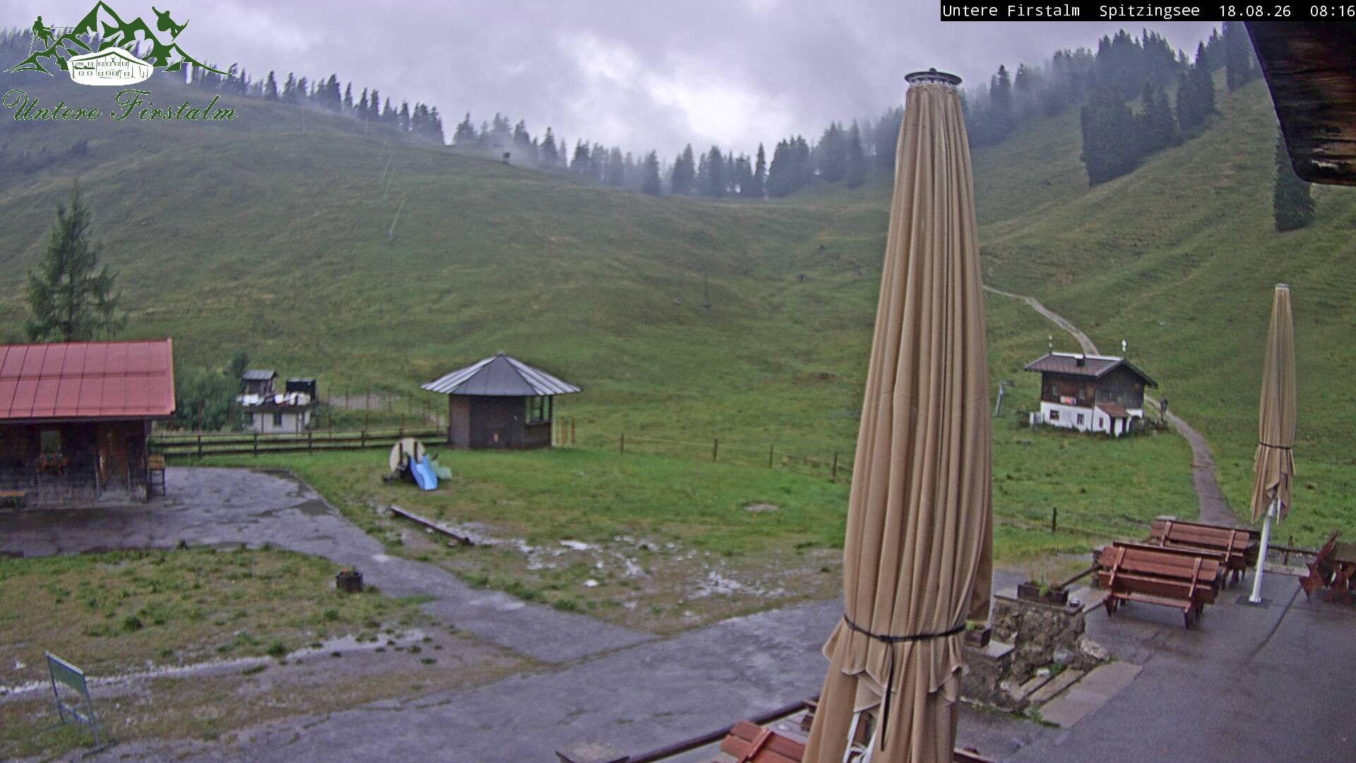 Archiv Foto Webcam Spitzingsee - Sonnenterrasse Untere Firstalm
