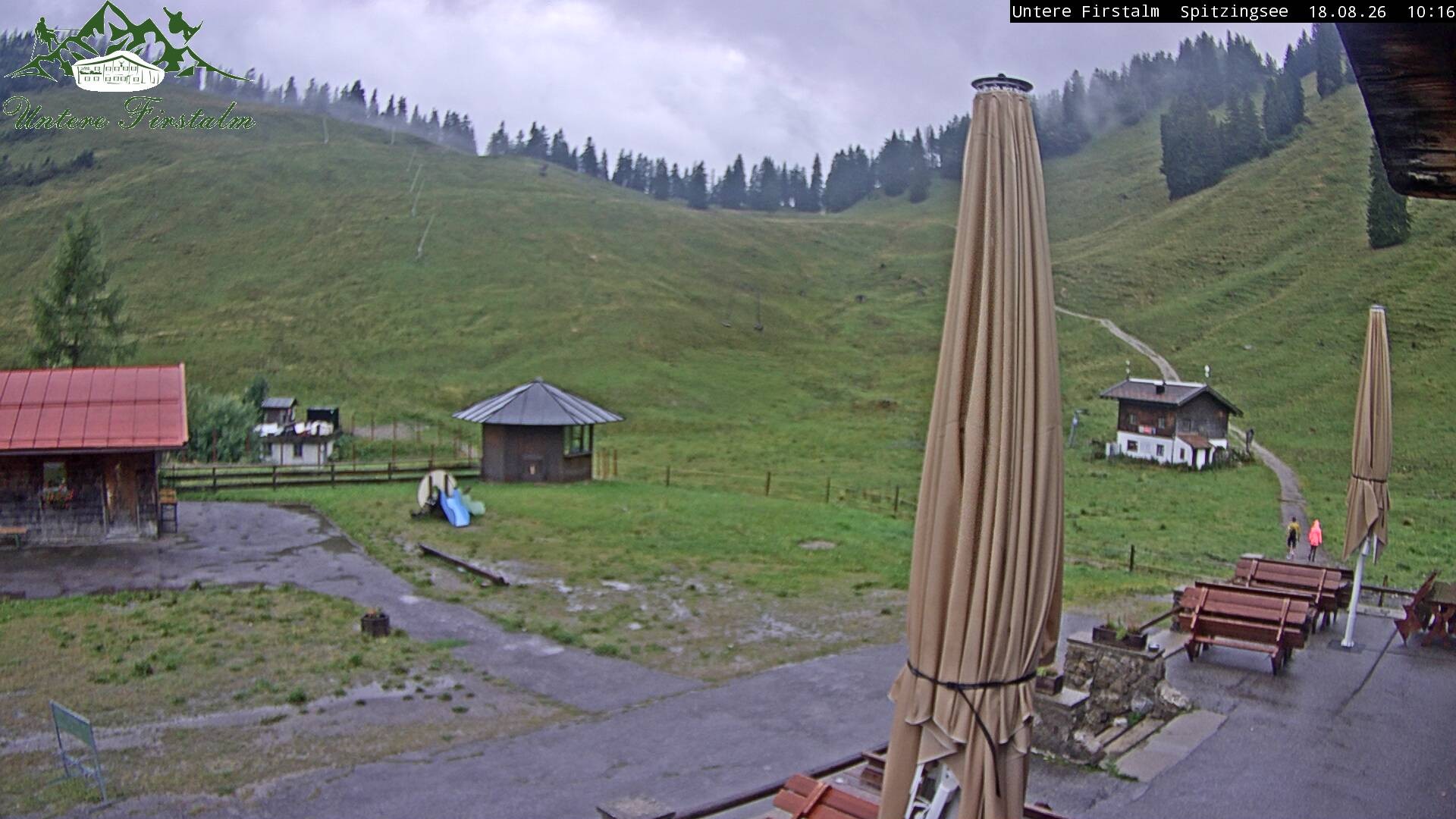 Archiv Foto Webcam Spitzingsee - Sonnenterrasse Untere Firstalm