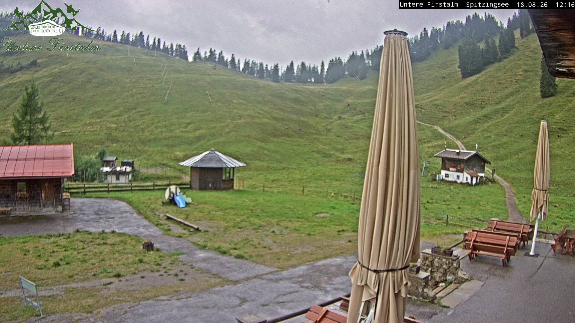 Archiv Foto Webcam Spitzingsee - Sonnenterrasse Untere Firstalm