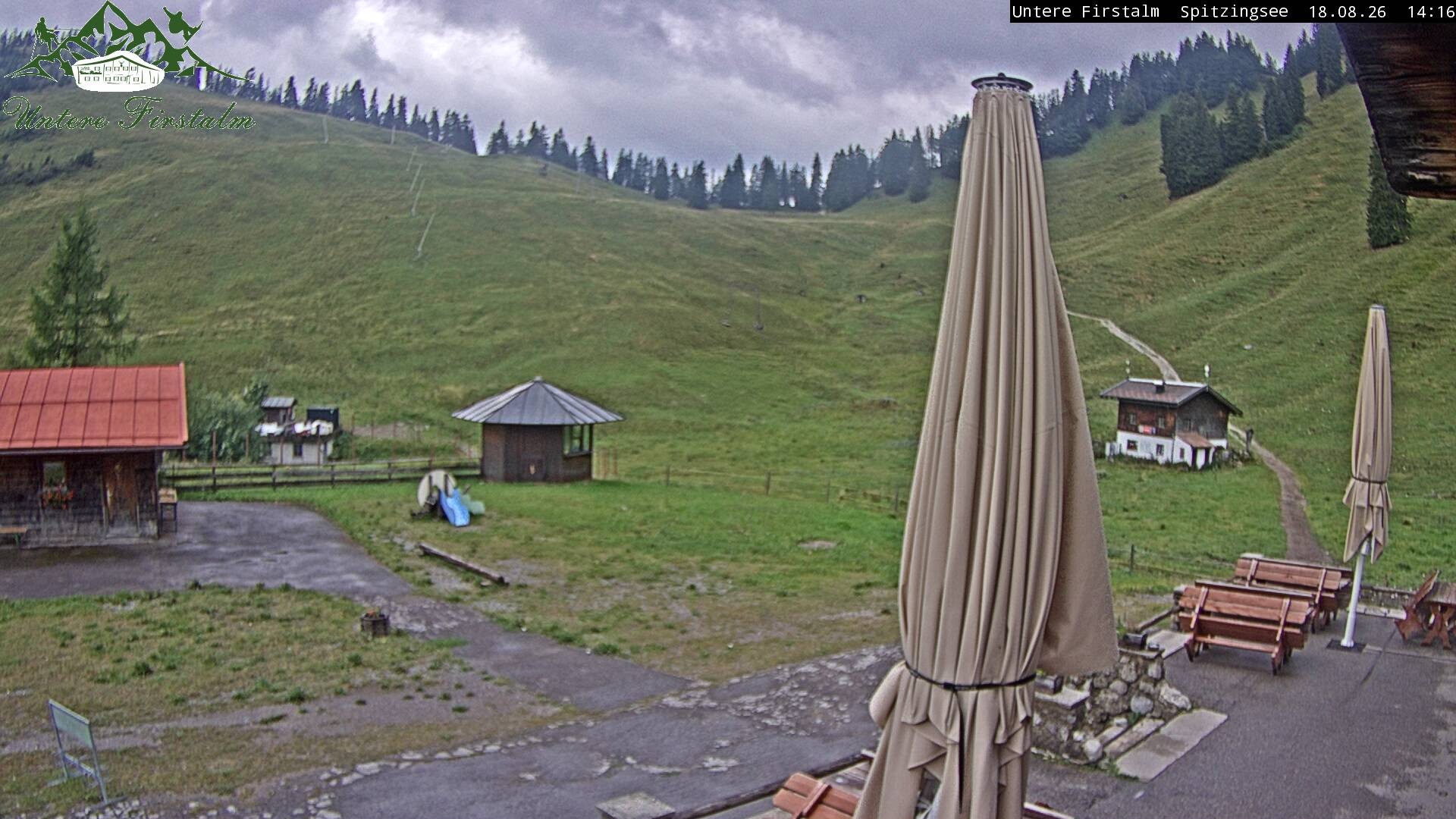 Archiv Foto Webcam Spitzingsee - Sonnenterrasse Untere Firstalm