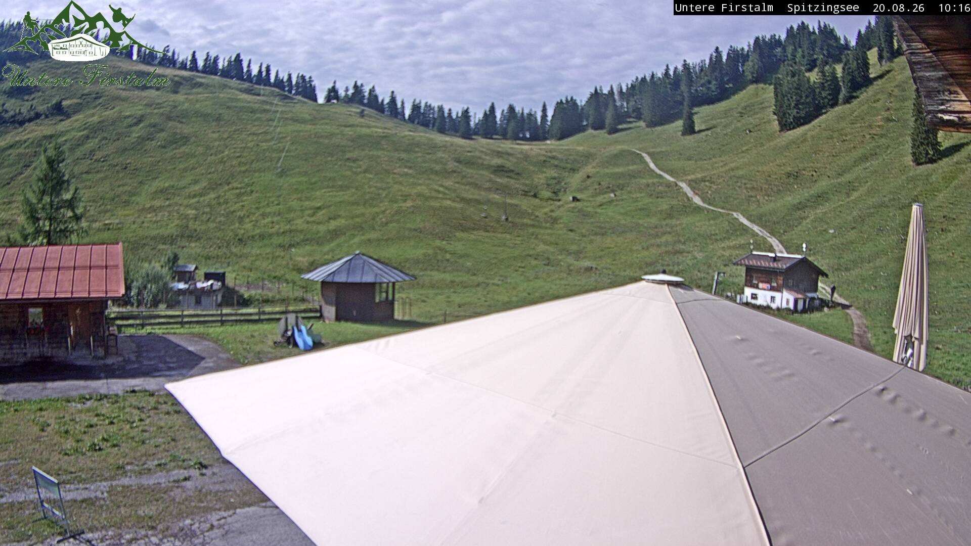 Archiv Foto Webcam Spitzingsee - Sonnenterrasse Untere Firstalm