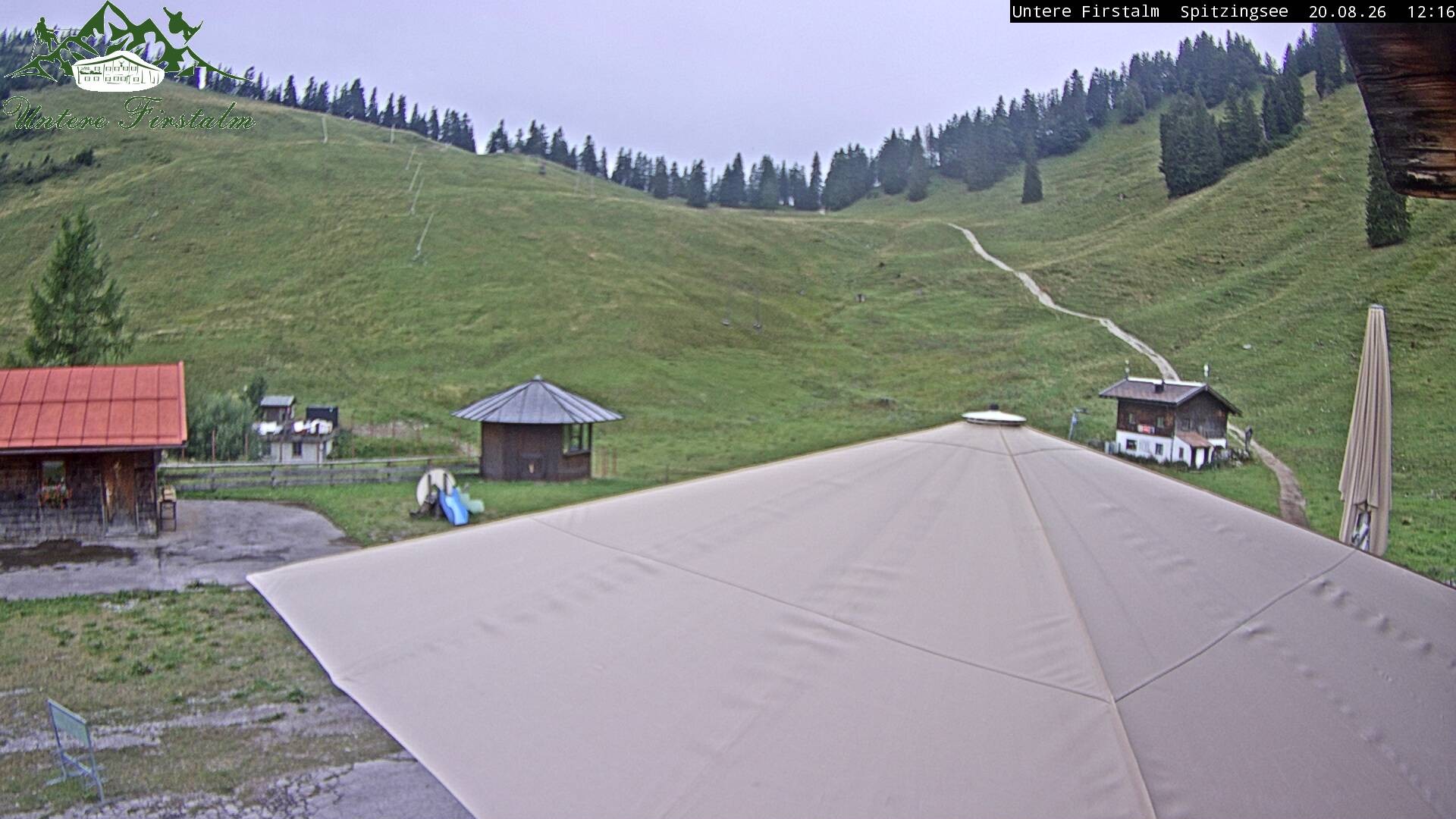 Archiv Foto Webcam Spitzingsee - Sonnenterrasse Untere Firstalm