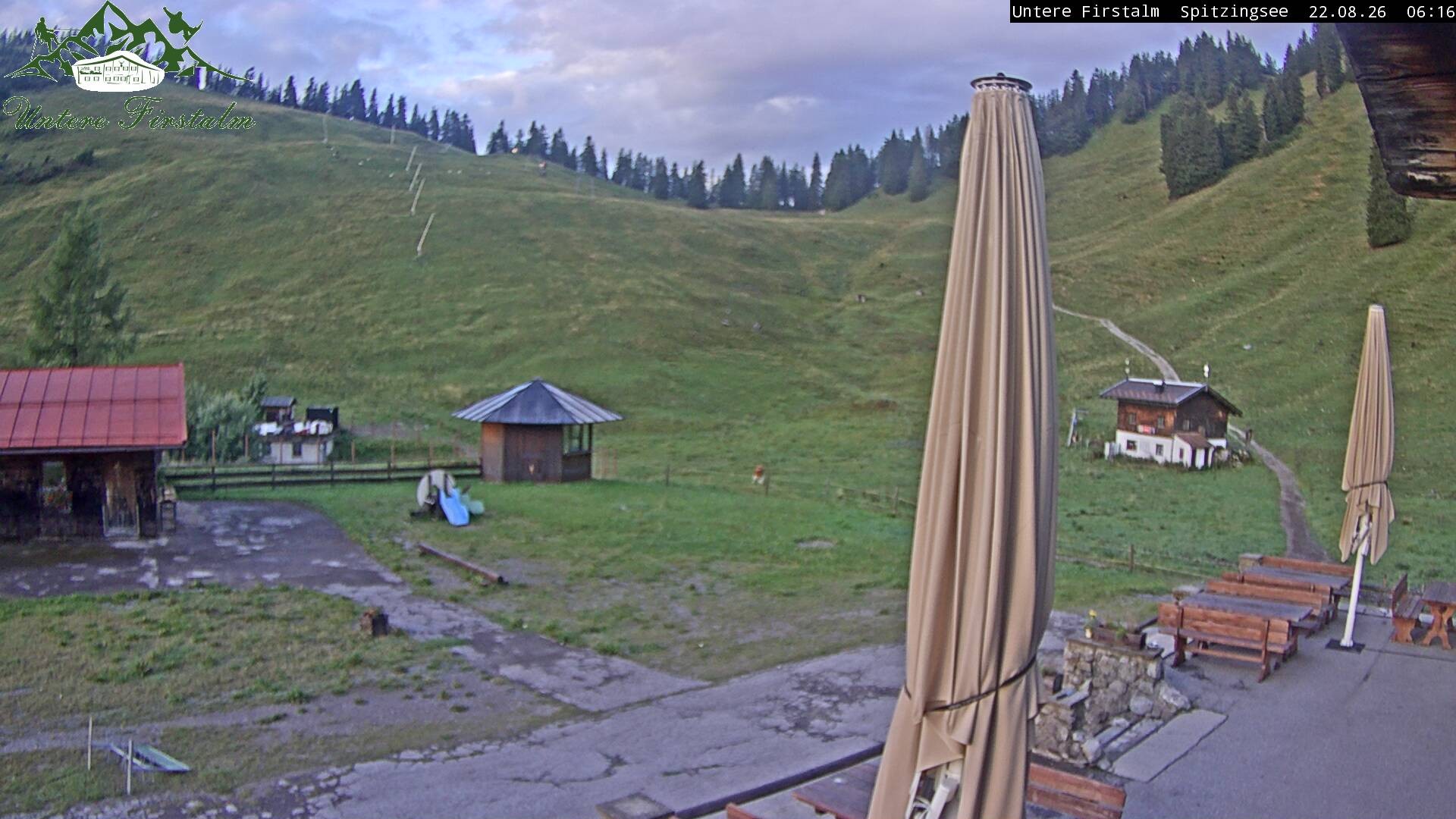 Archiv Foto Webcam Spitzingsee - Sonnenterrasse Untere Firstalm