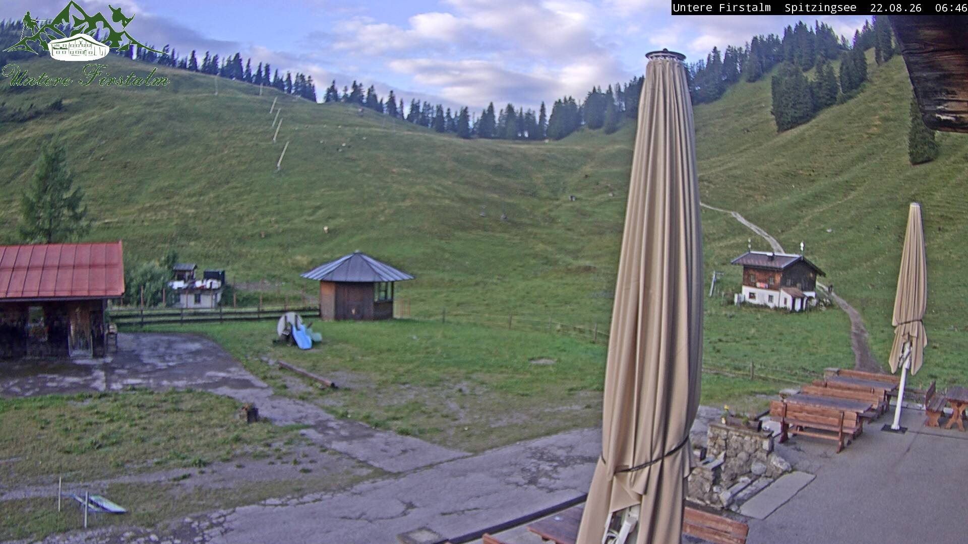 Archiv Foto Webcam Spitzingsee - Sonnenterrasse Untere Firstalm