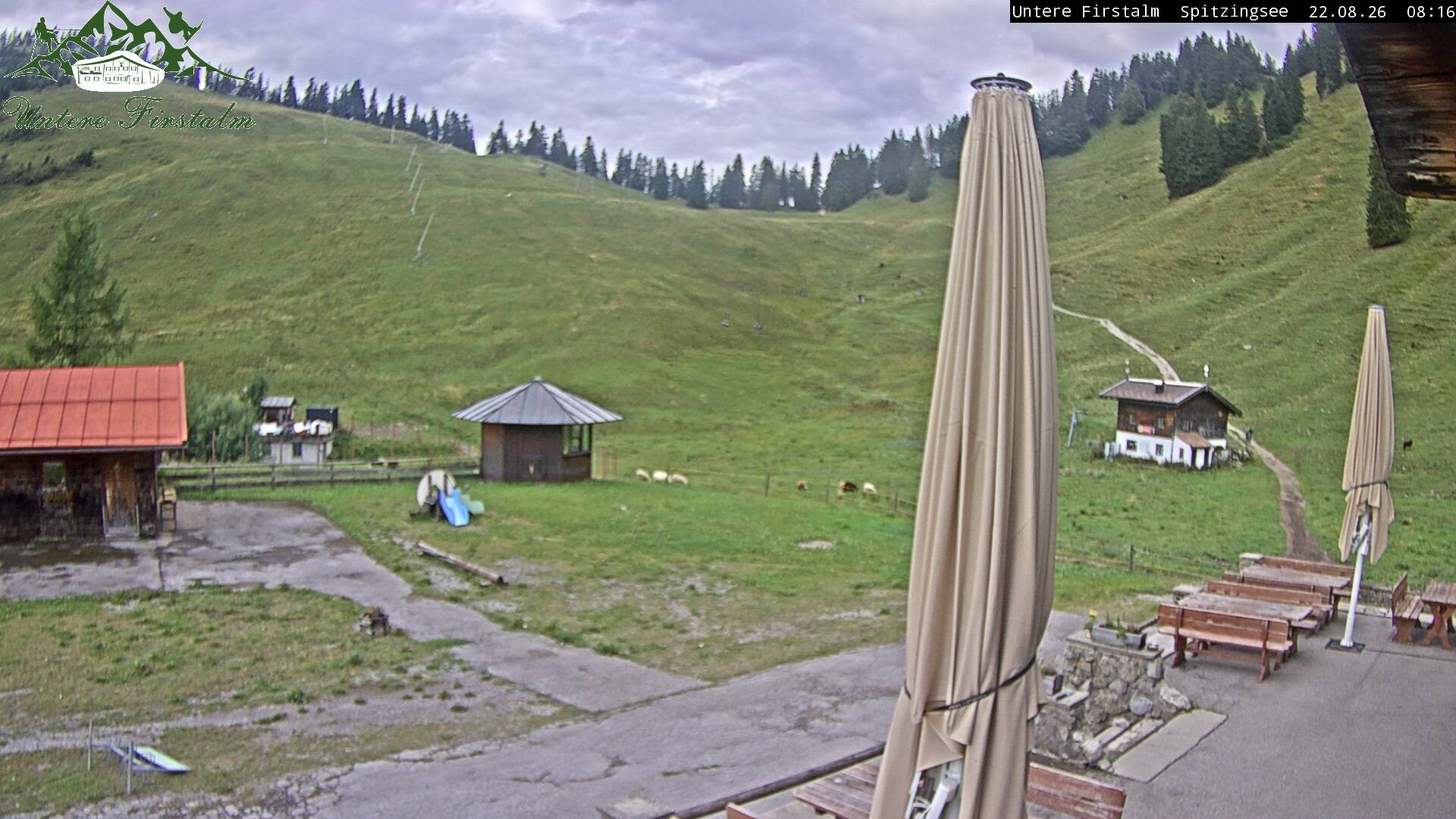 Archiv Foto Webcam Spitzingsee - Sonnenterrasse Untere Firstalm