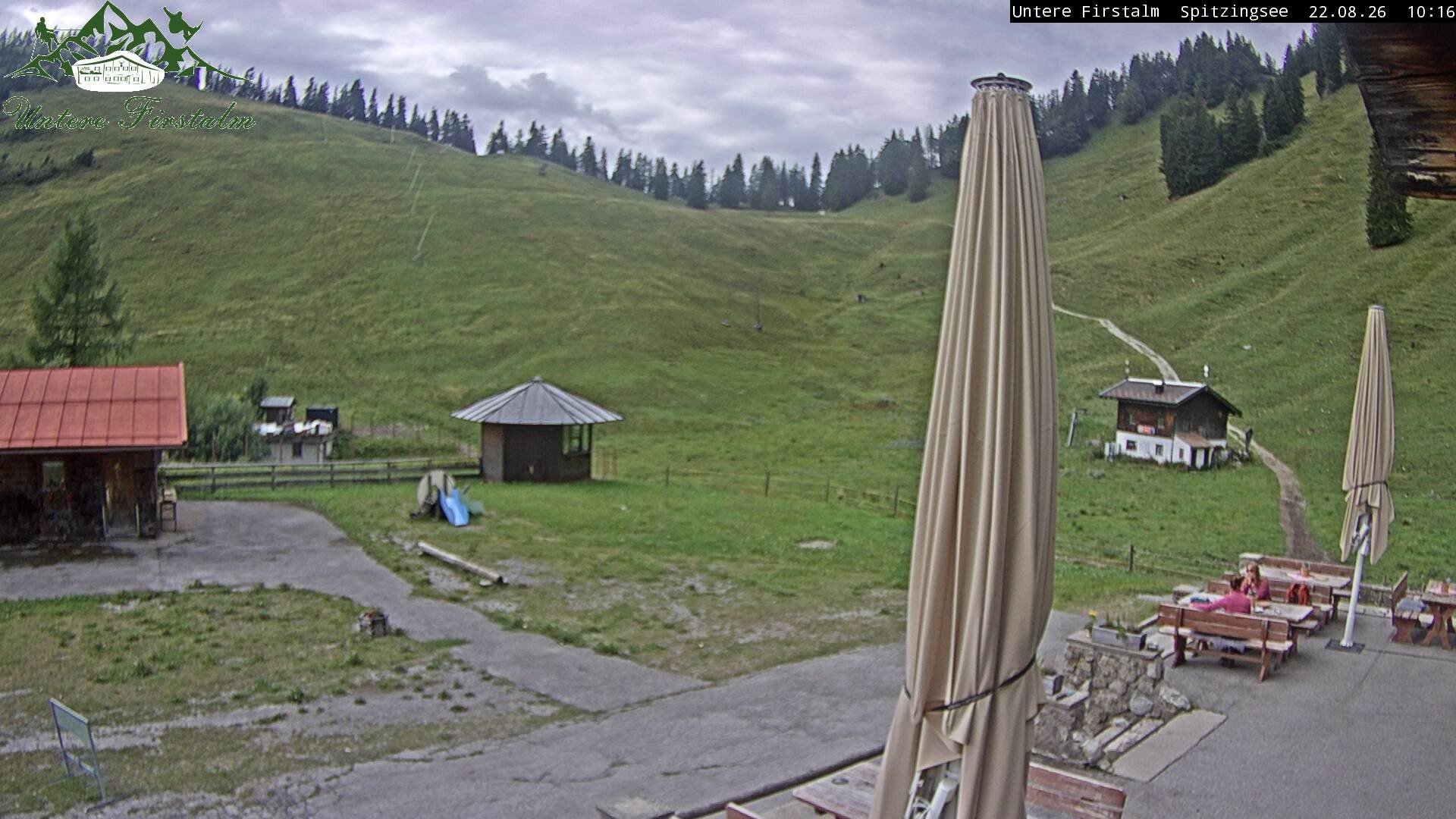 Archiv Foto Webcam Spitzingsee - Sonnenterrasse Untere Firstalm