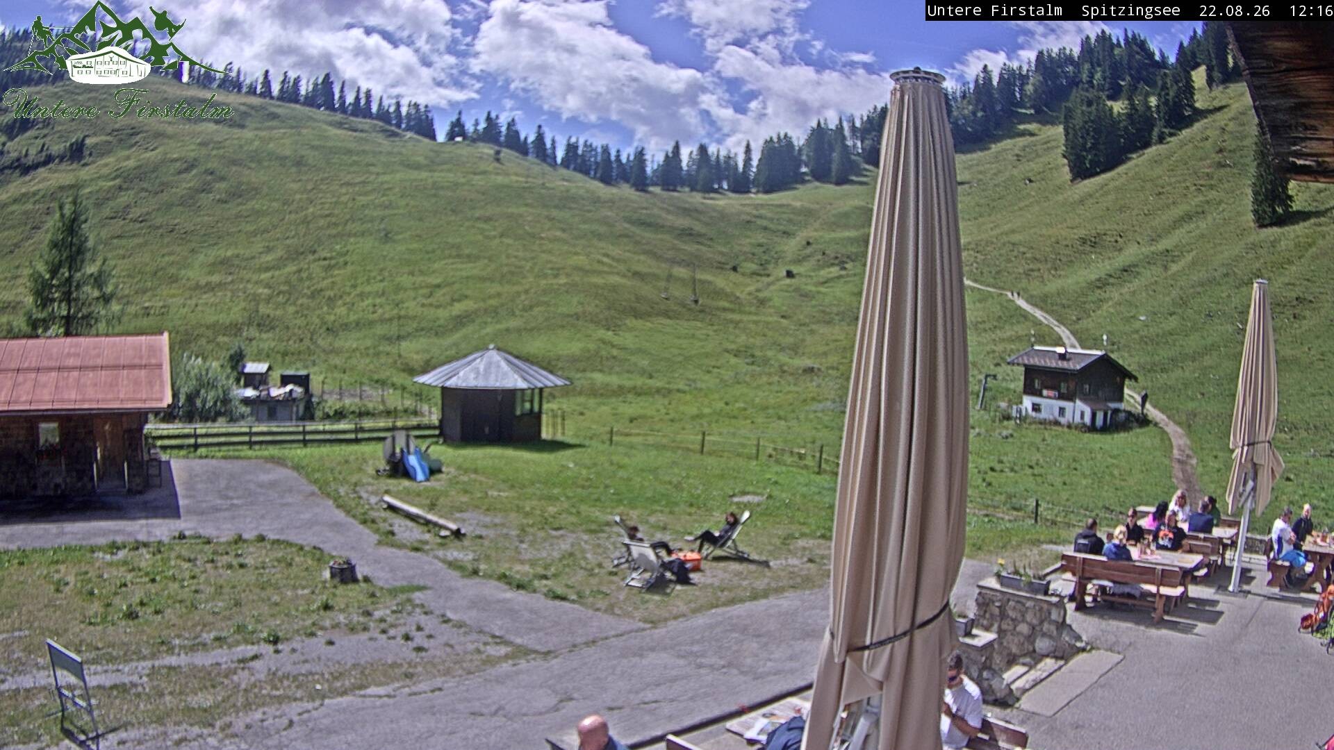 Archiv Foto Webcam Spitzingsee - Sonnenterrasse Untere Firstalm