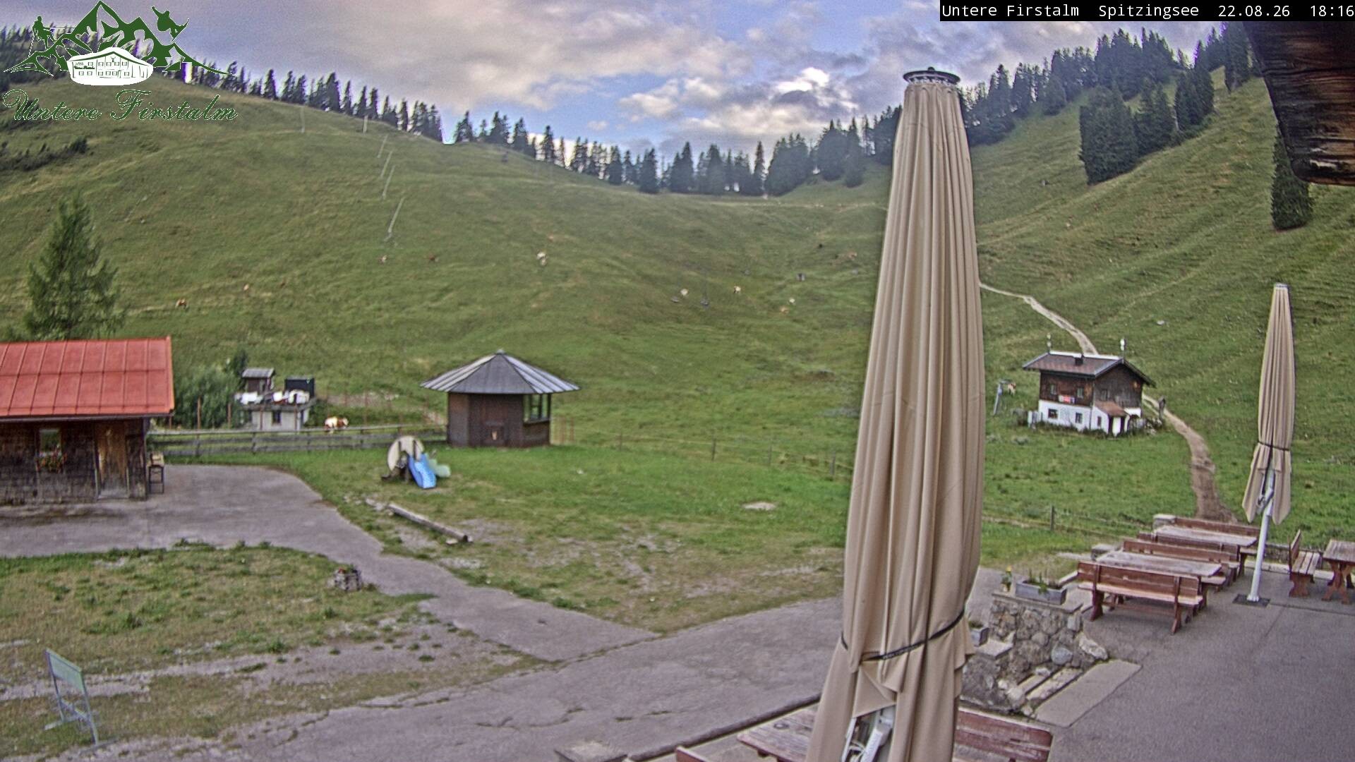 Archiv Foto Webcam Spitzingsee - Sonnenterrasse Untere Firstalm