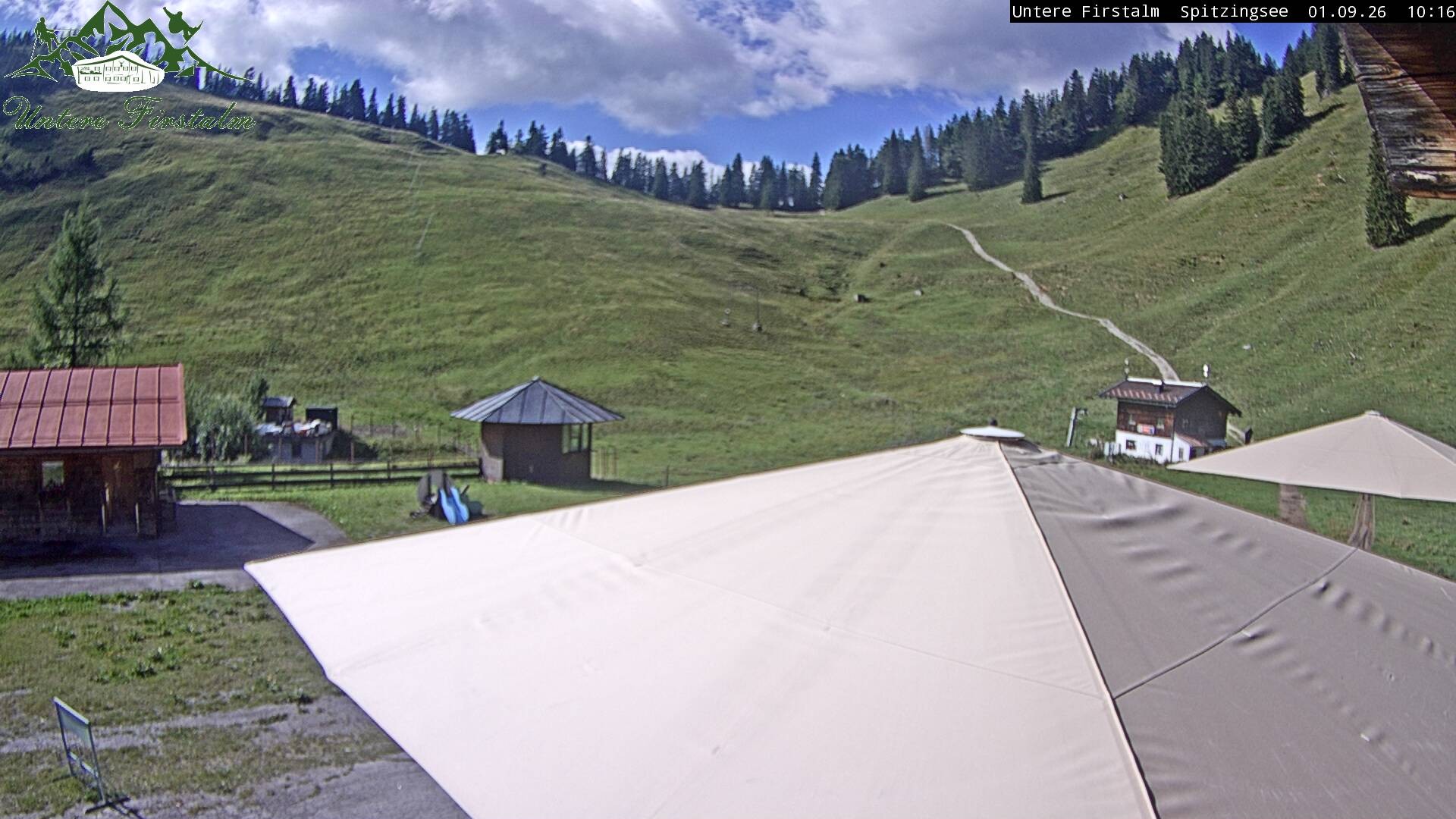 Archiv Foto Webcam Spitzingsee - Sonnenterrasse Untere Firstalm