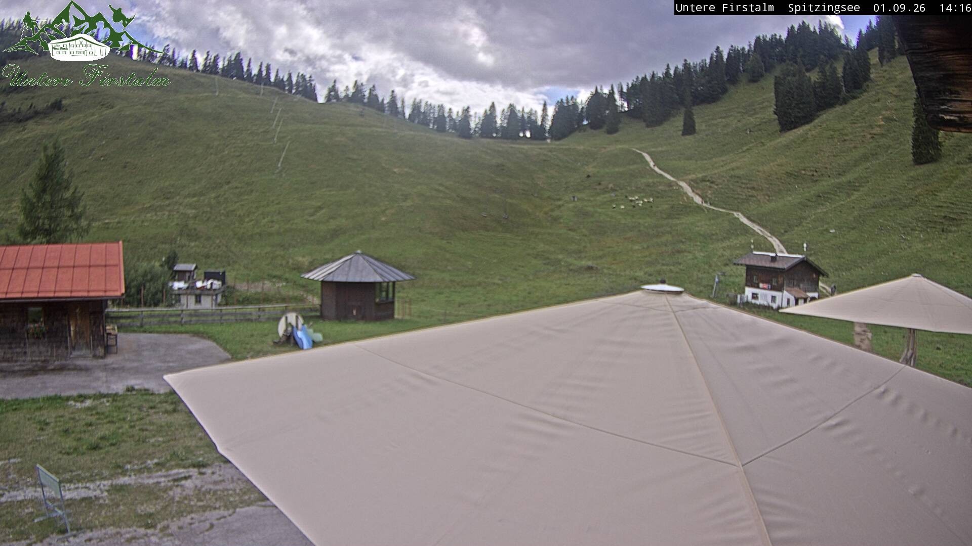 Archiv Foto Webcam Spitzingsee - Sonnenterrasse Untere Firstalm