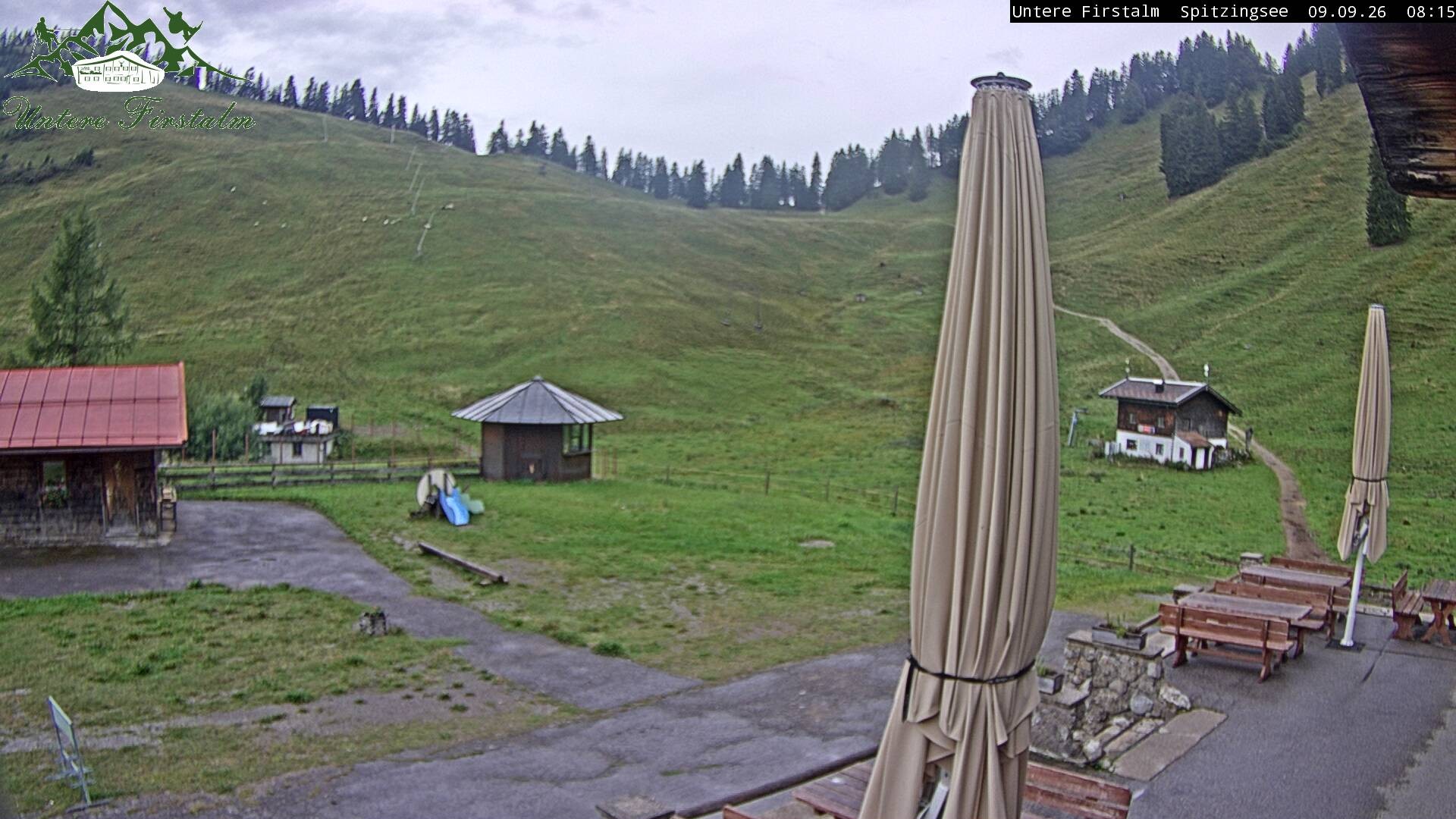 Archiv Foto Webcam Spitzingsee - Sonnenterrasse Untere Firstalm