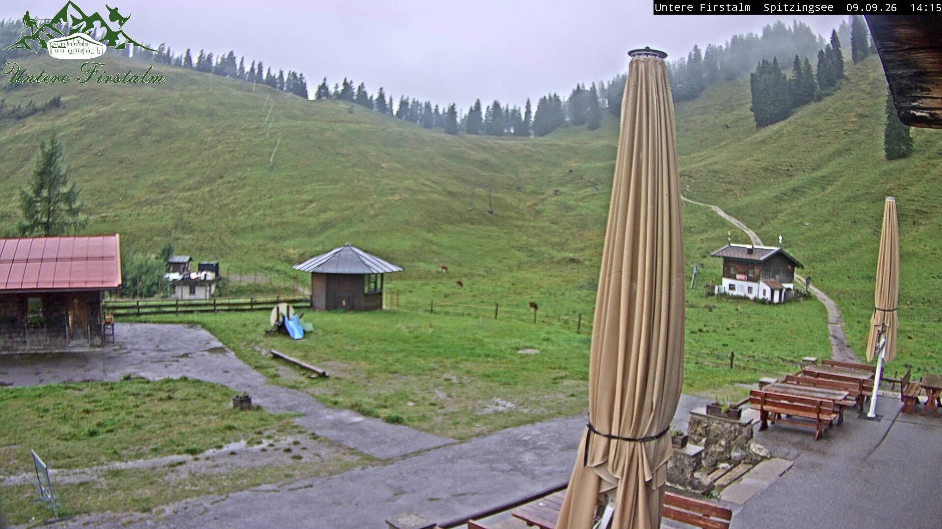 Archiv Foto Webcam Spitzingsee - Sonnenterrasse Untere Firstalm