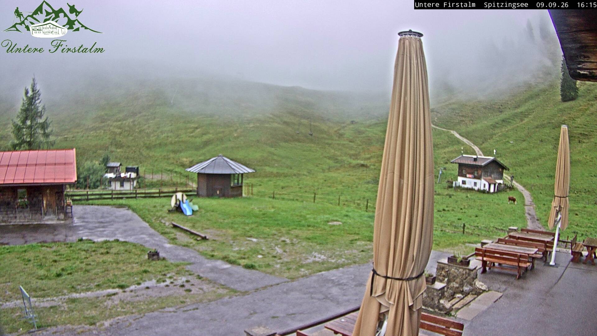 Archiv Foto Webcam Spitzingsee - Sonnenterrasse Untere Firstalm