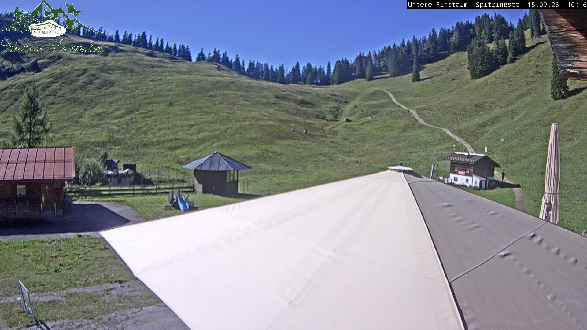 Archiv Foto Webcam Spitzingsee - Sonnenterrasse Untere Firstalm