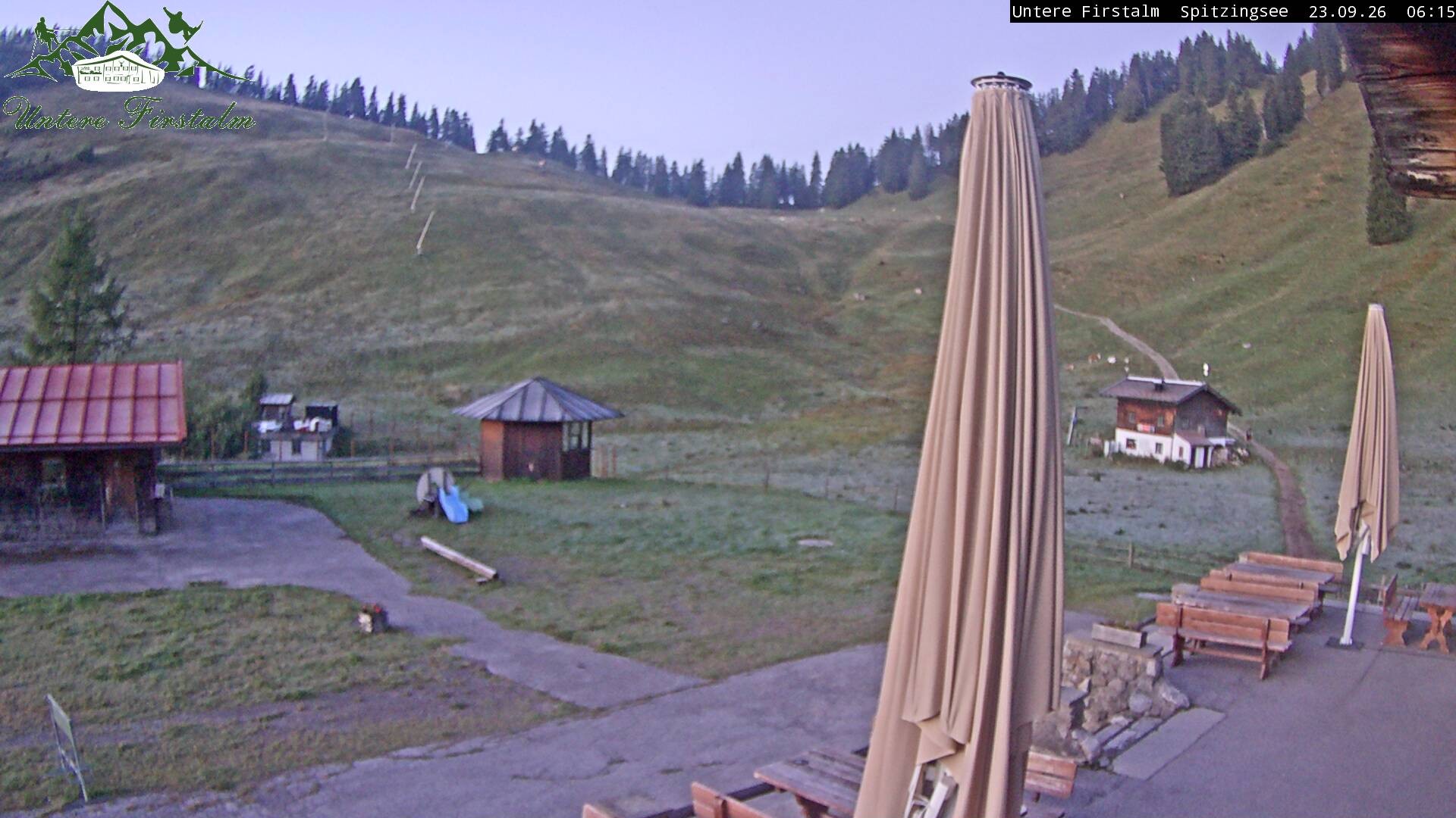 Archiv Foto Webcam Spitzingsee - Sonnenterrasse Untere Firstalm