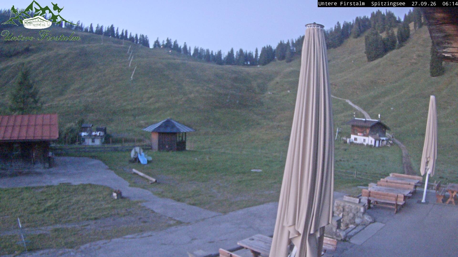 Archived image Webcam Spitzingsee - Mountain restaurant Untere Firstalm