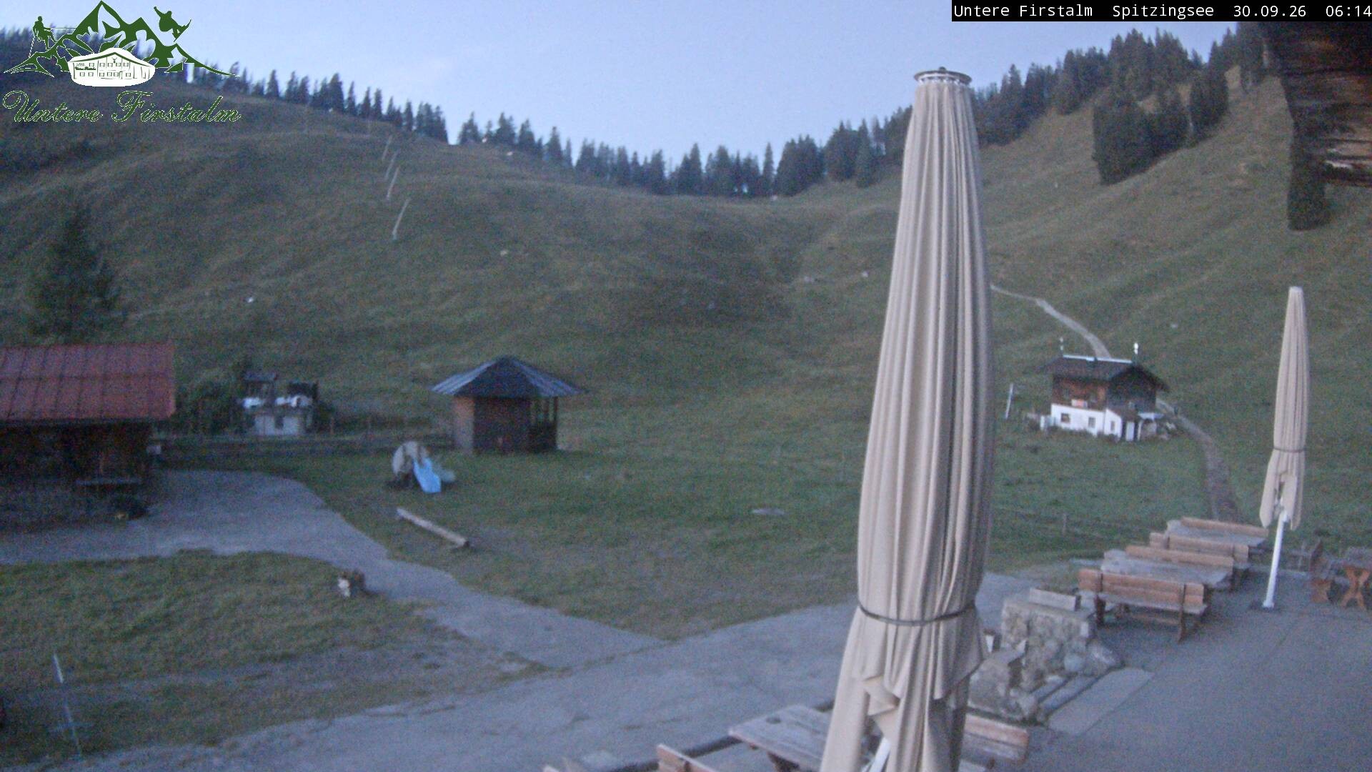 Archiv Foto Webcam Spitzingsee - Sonnenterrasse Untere Firstalm