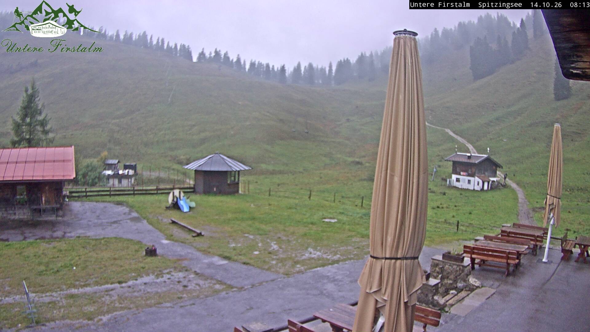 Archiv Foto Webcam Spitzingsee - Sonnenterrasse Untere Firstalm