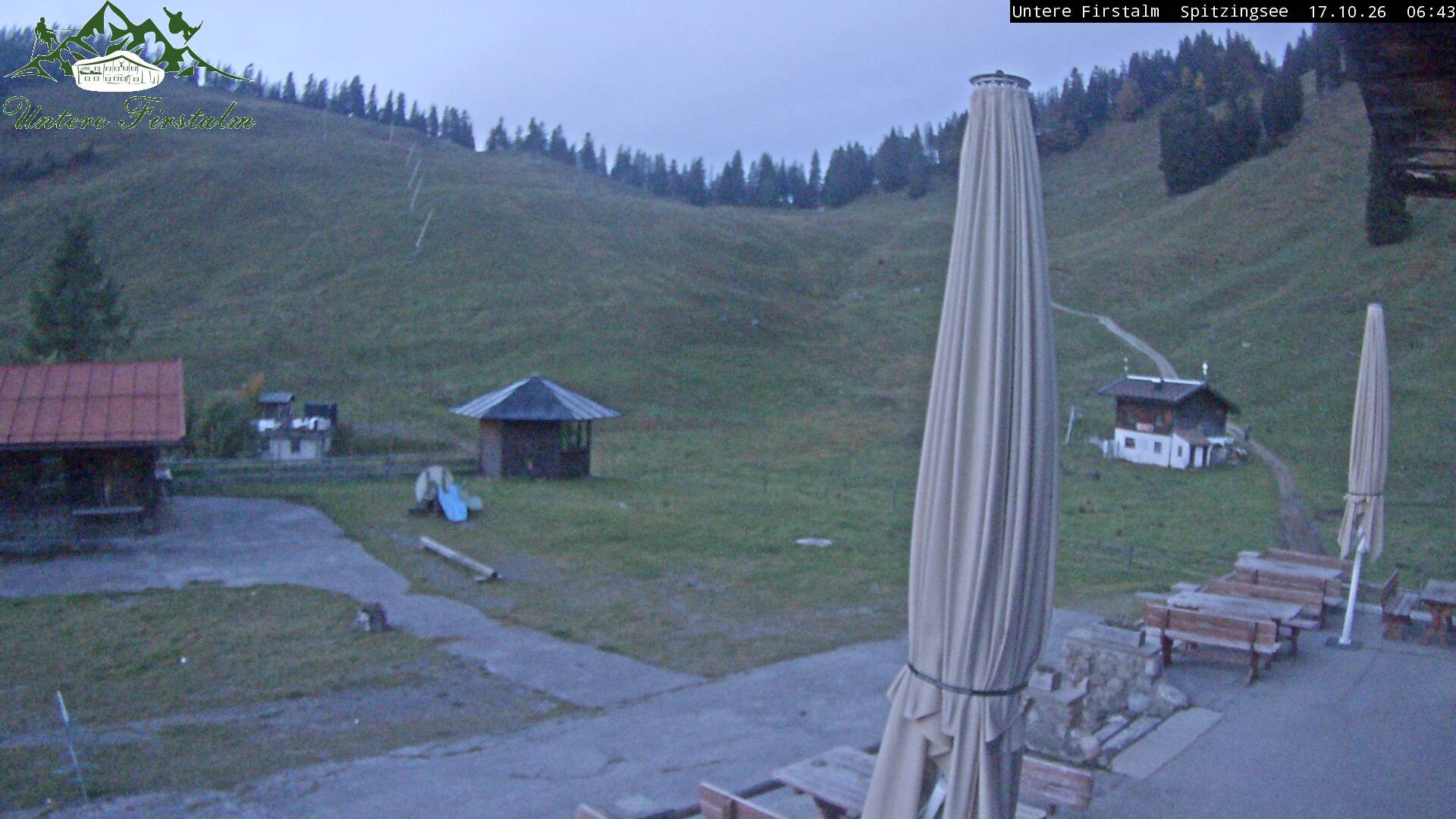 Archiv Foto Webcam Spitzingsee - Sonnenterrasse Untere Firstalm