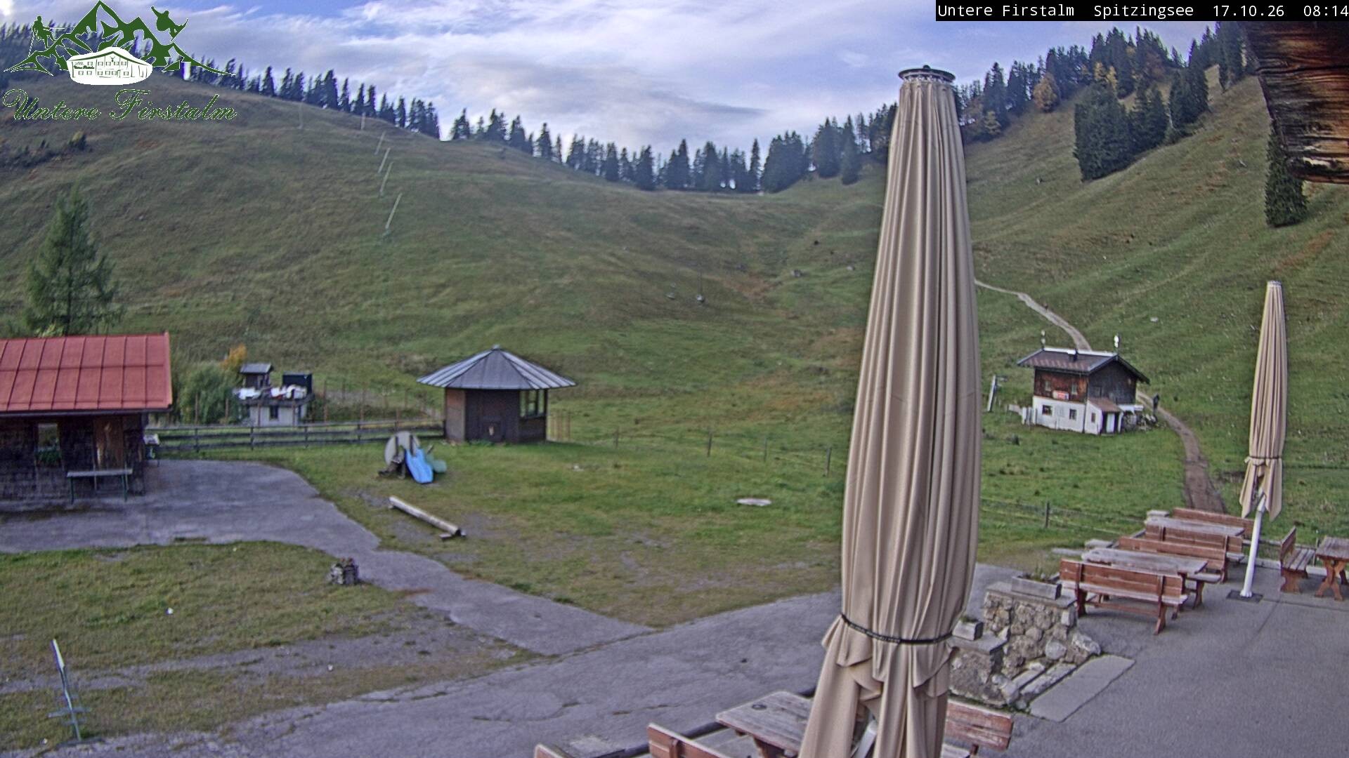 Archiv Foto Webcam Spitzingsee - Sonnenterrasse Untere Firstalm