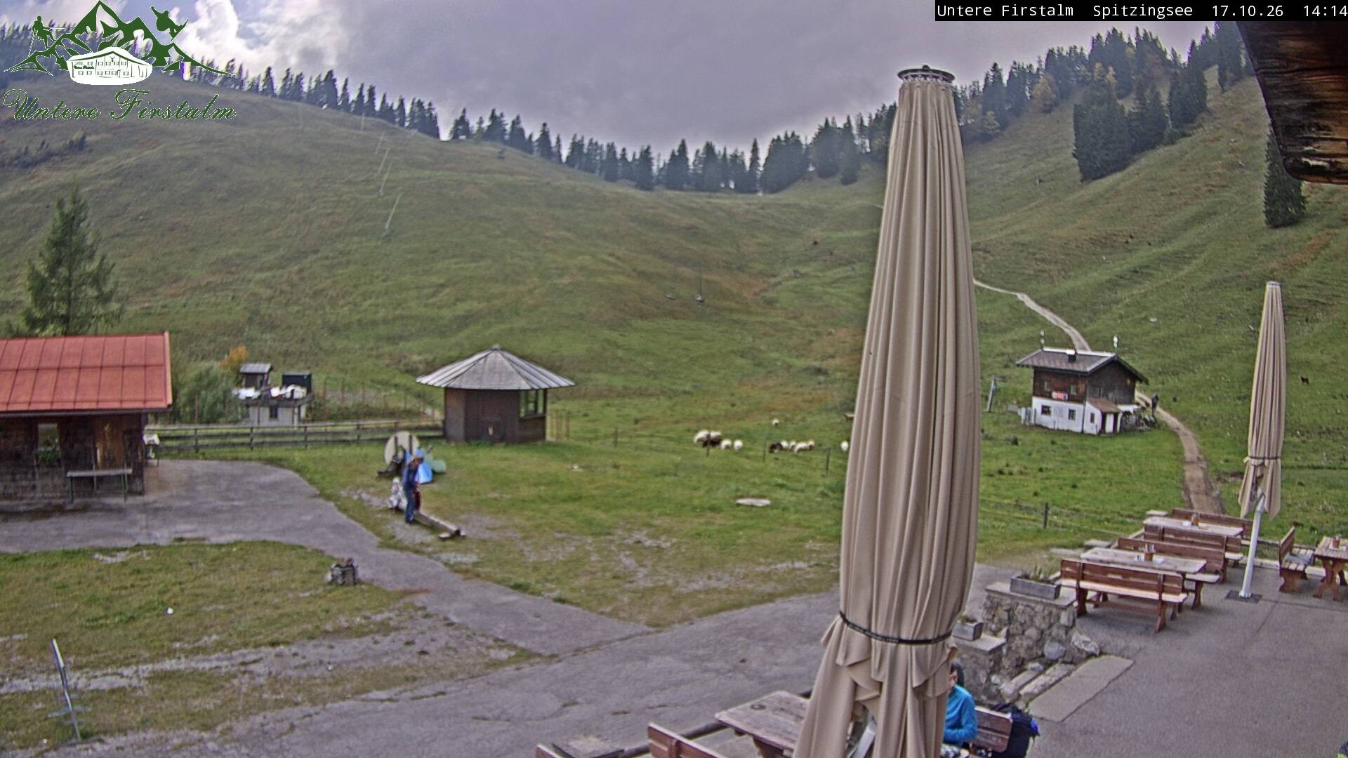 Archiv Foto Webcam Spitzingsee - Sonnenterrasse Untere Firstalm