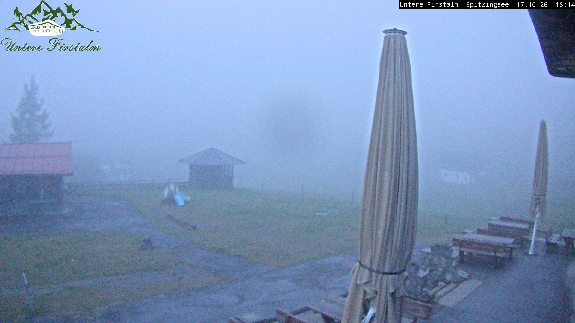 Archiv Foto Webcam Spitzingsee - Sonnenterrasse Untere Firstalm