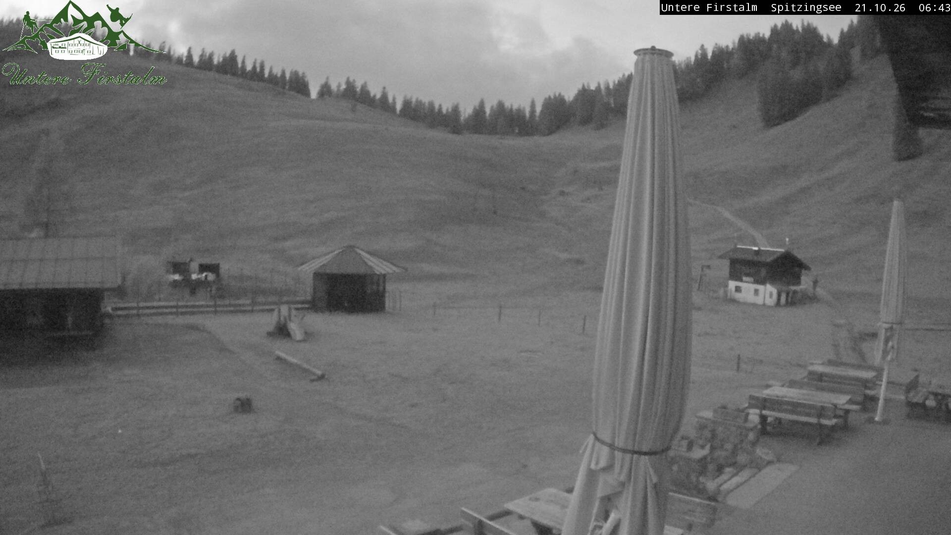 Archiv Foto Webcam Spitzingsee - Sonnenterrasse Untere Firstalm