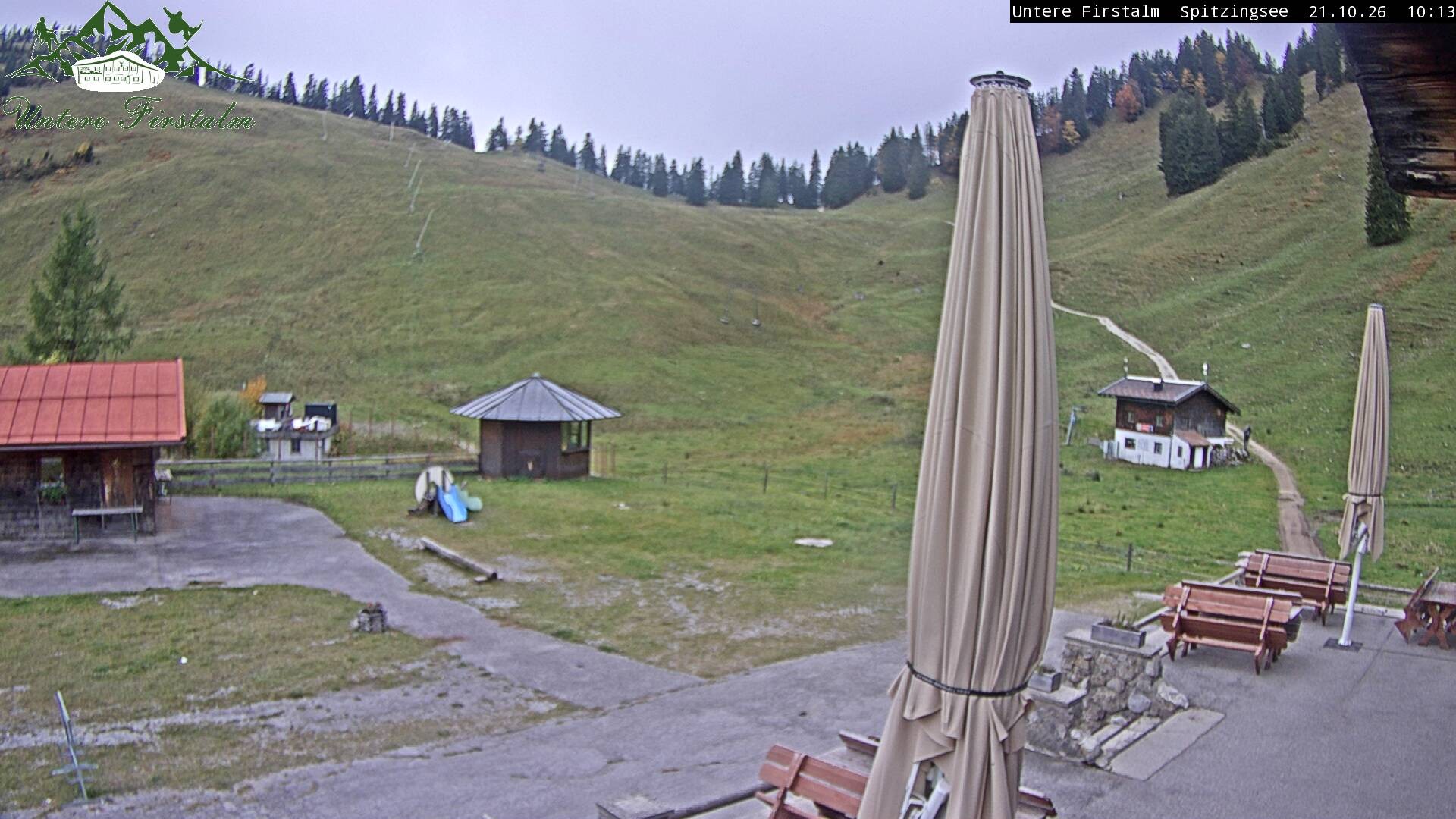 Archiv Foto Webcam Spitzingsee - Sonnenterrasse Untere Firstalm