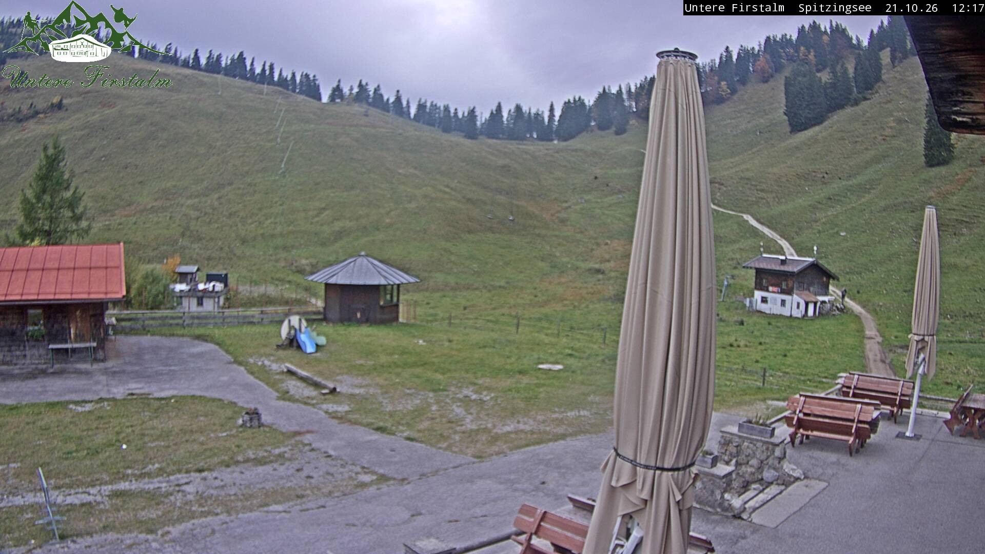 Archiv Foto Webcam Spitzingsee - Sonnenterrasse Untere Firstalm