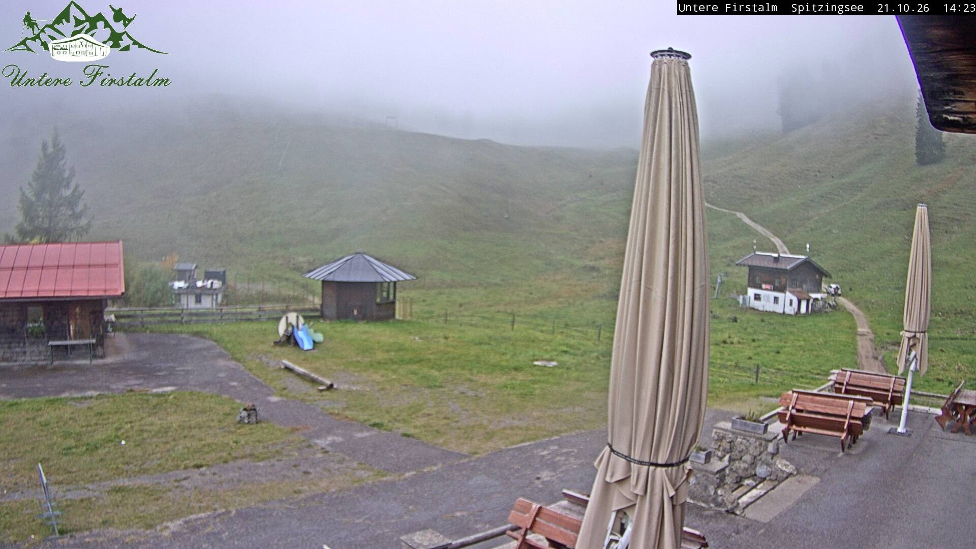 Archiv Foto Webcam Spitzingsee - Sonnenterrasse Untere Firstalm