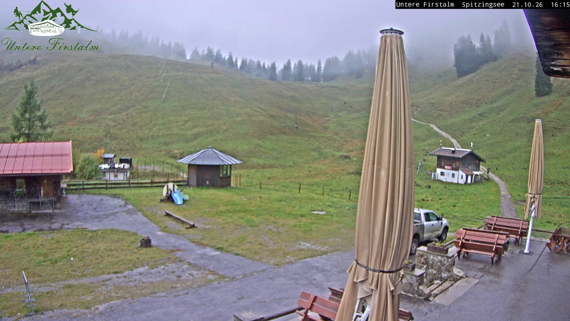 Archiv Foto Webcam Spitzingsee - Sonnenterrasse Untere Firstalm