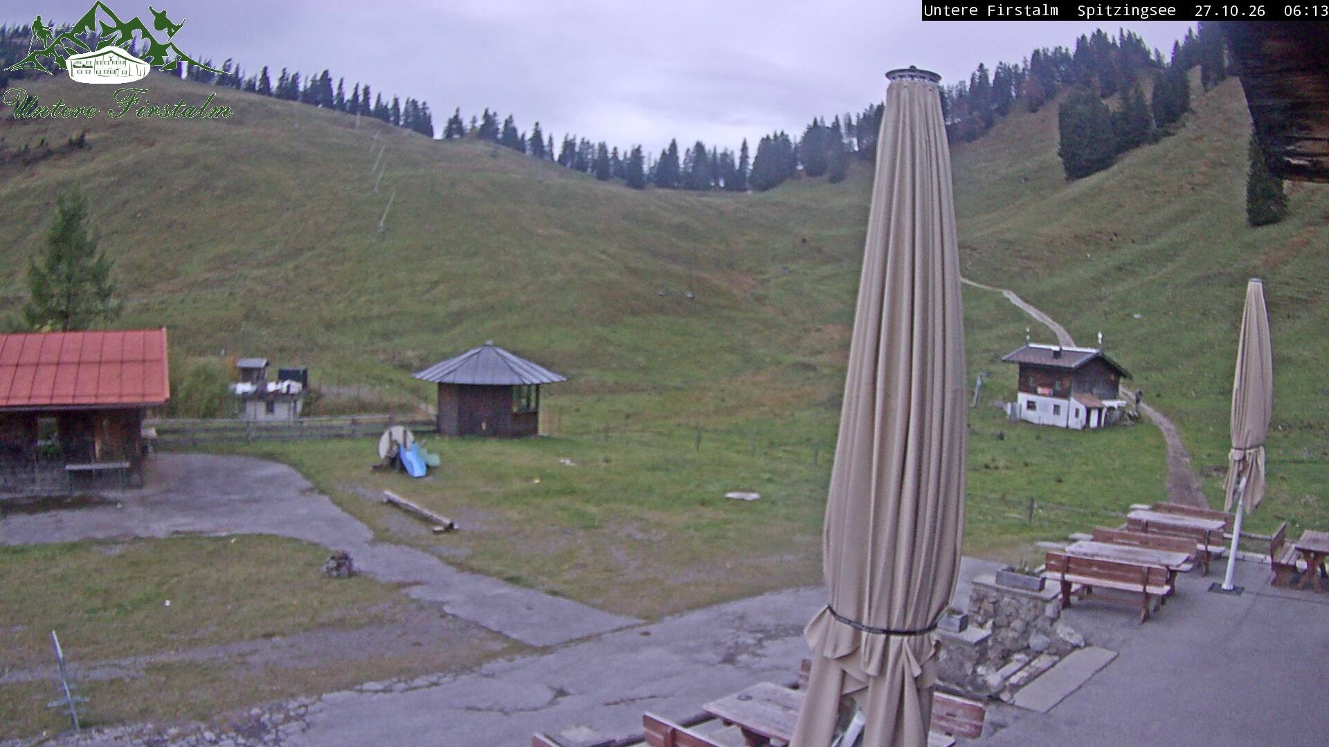 Archiv Foto Webcam Spitzingsee - Sonnenterrasse Untere Firstalm