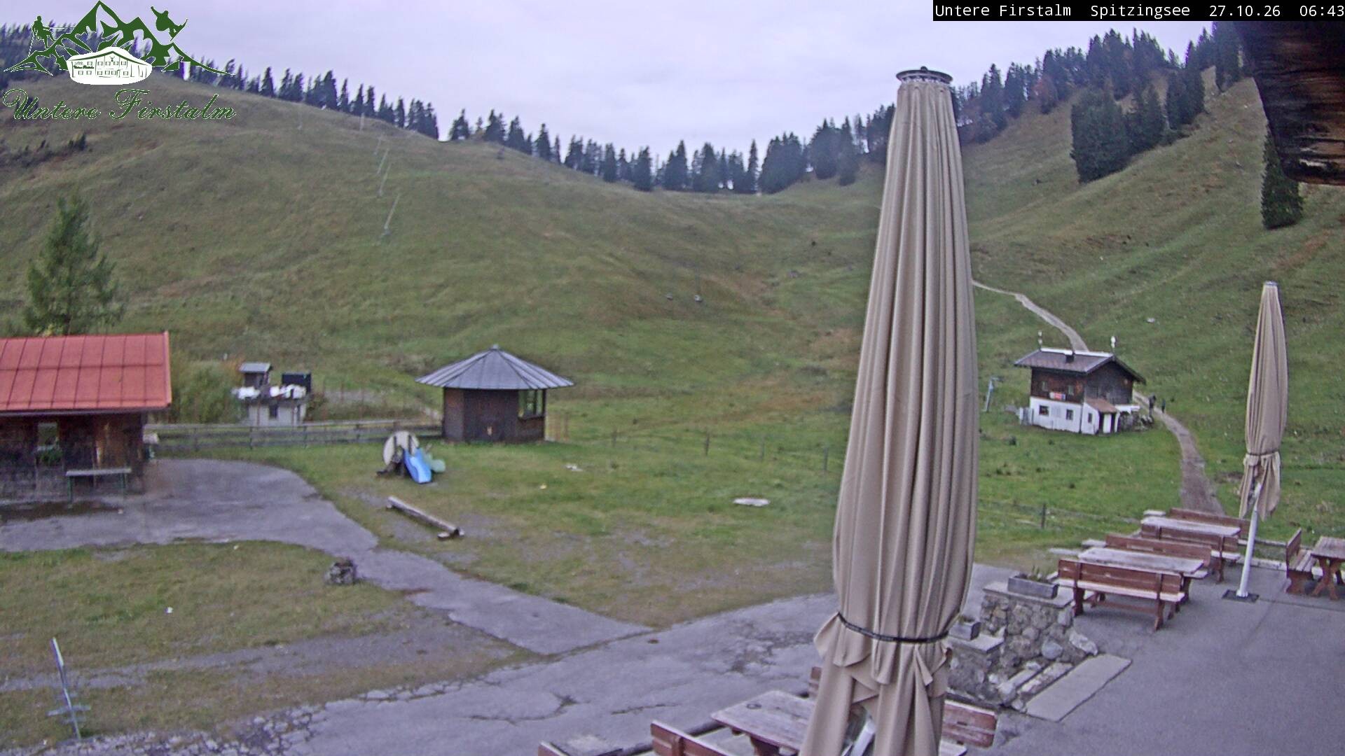 Archiv Foto Webcam Spitzingsee - Sonnenterrasse Untere Firstalm