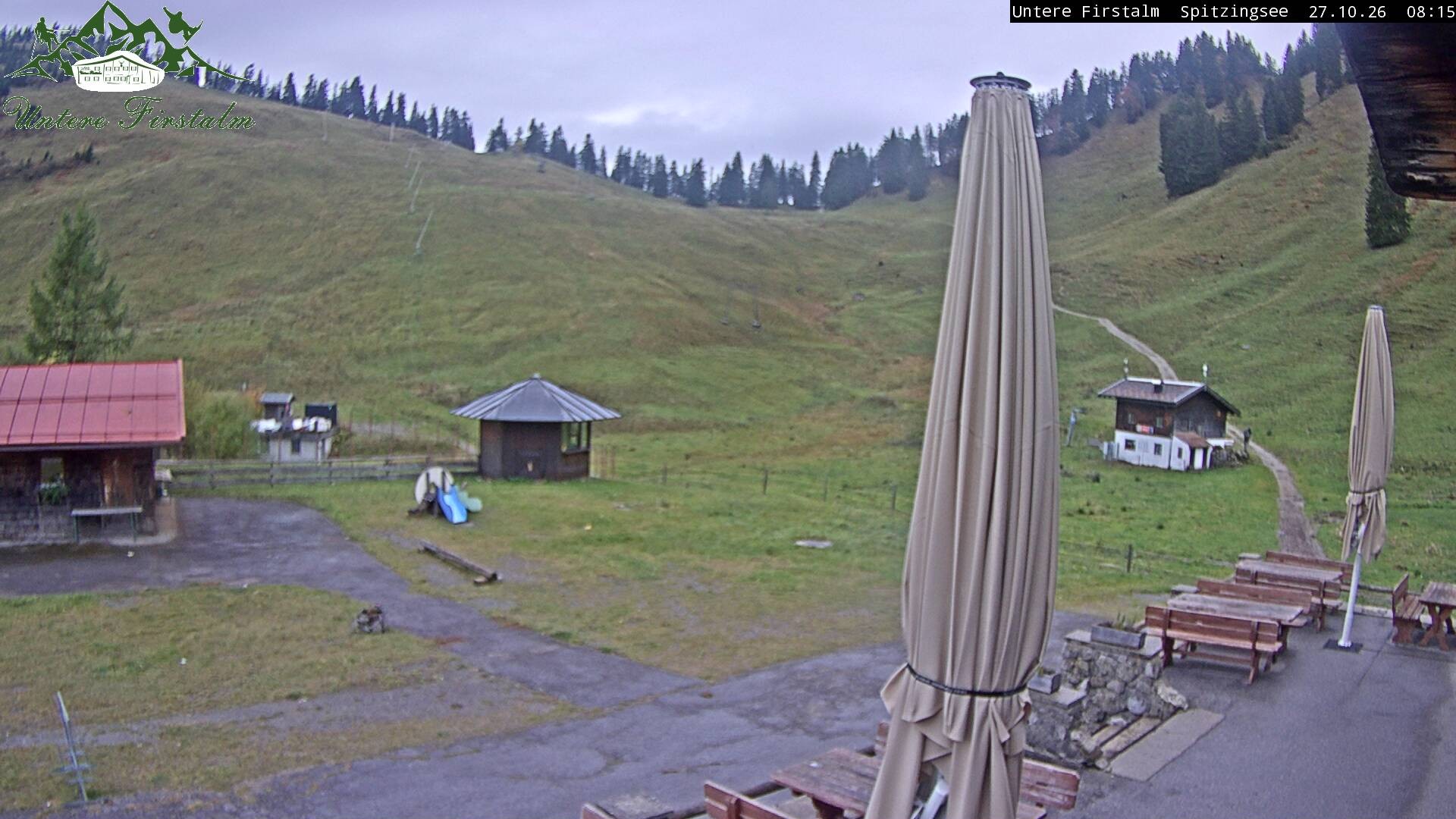 Archiv Foto Webcam Spitzingsee - Sonnenterrasse Untere Firstalm