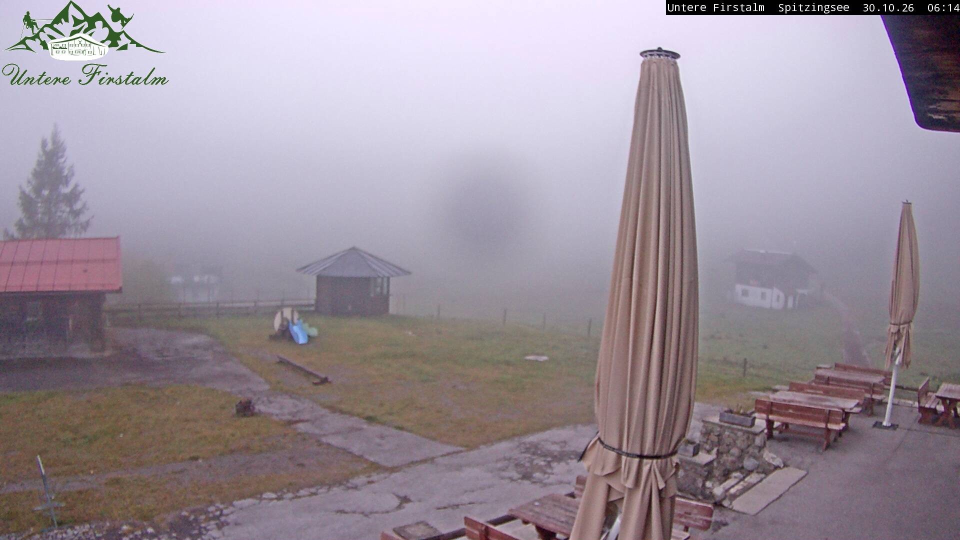 Archiv Foto Webcam Spitzingsee - Sonnenterrasse Untere Firstalm