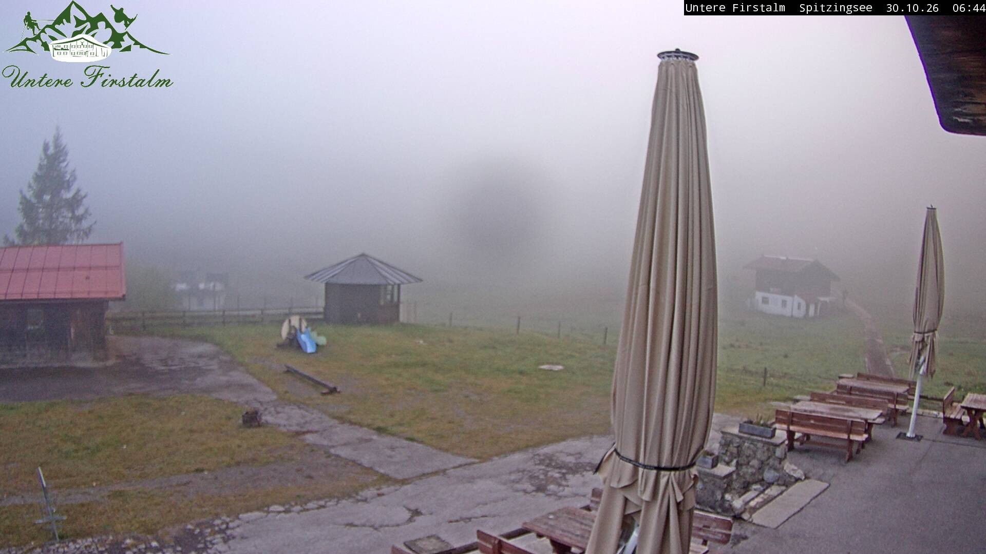 Archiv Foto Webcam Spitzingsee - Sonnenterrasse Untere Firstalm