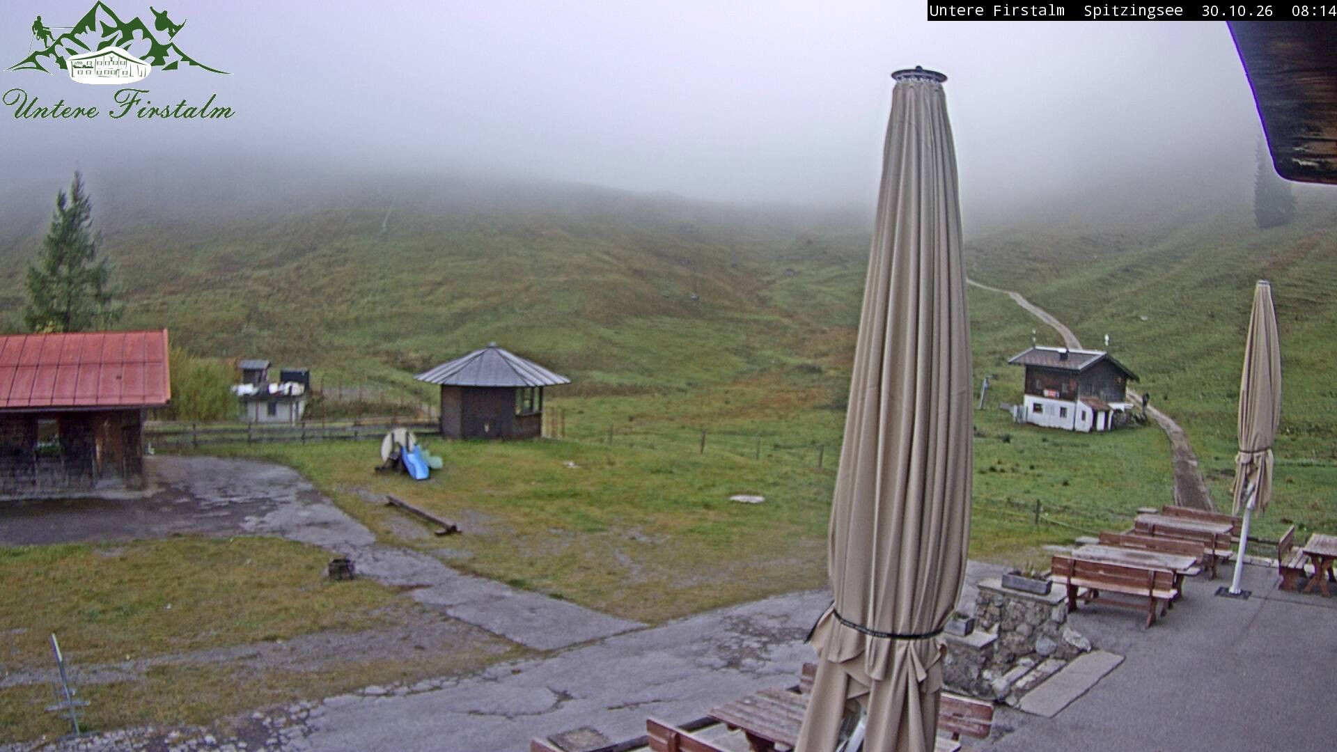 Archiv Foto Webcam Spitzingsee - Sonnenterrasse Untere Firstalm